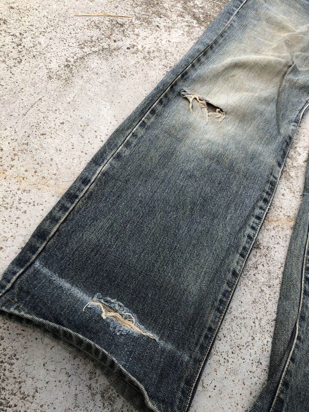 Edwin WIDE LEG RUSTY BLUE VINTAGE EDWIN DENIM Size US 30 / EU 46 - 9 Thumbnail