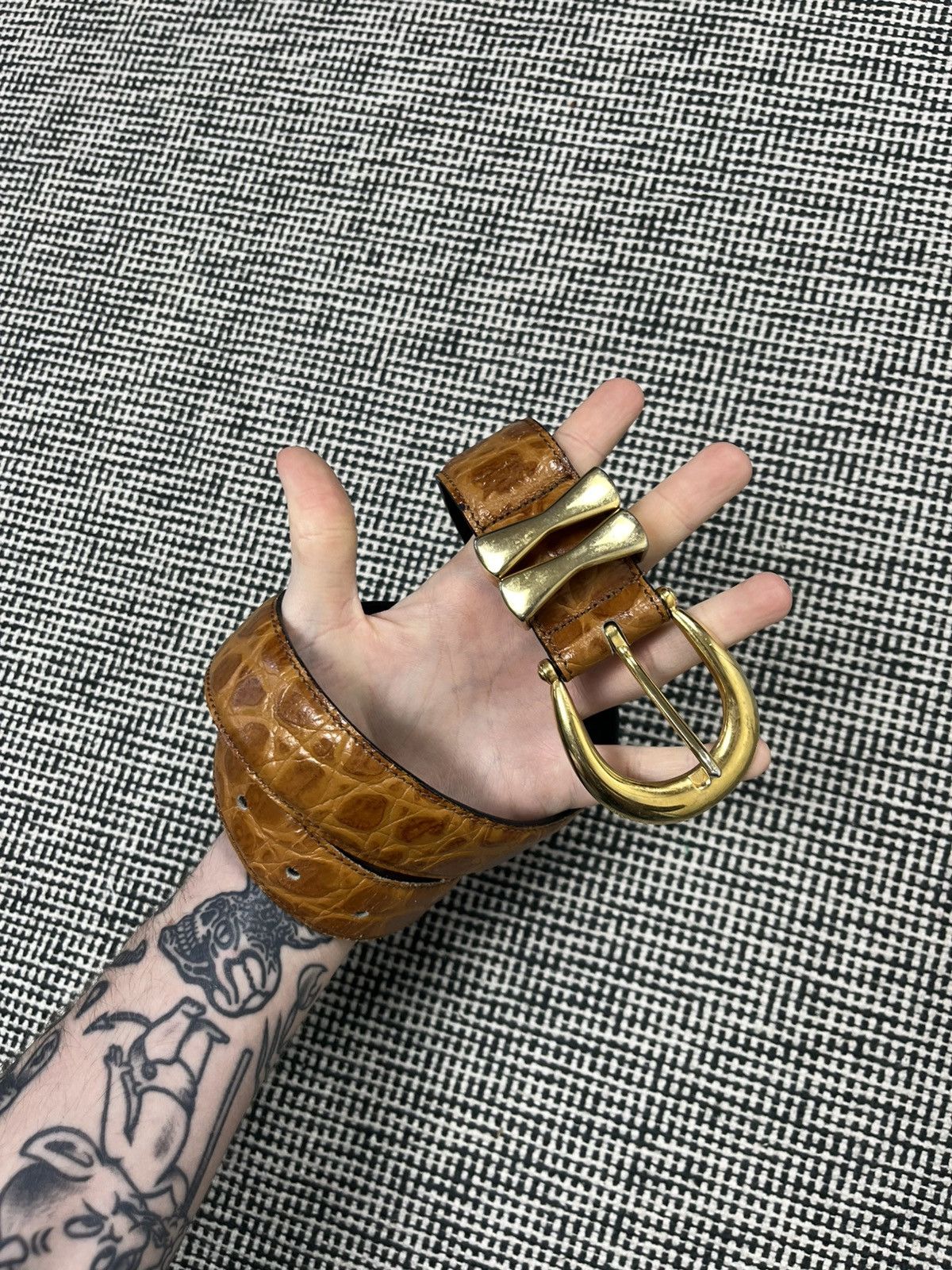 MCM rare archive MCM belt Size ONE SIZE - 1 Thumbnail