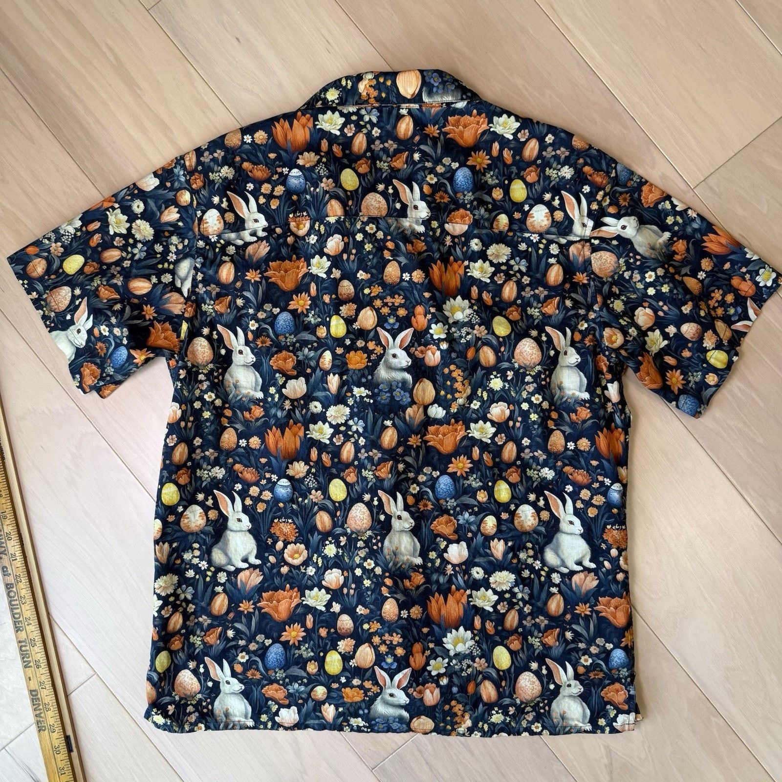 Other Yiume Shirt Medium Multicolor Cotton Short Sleeve Button Up Size US M / EU 48-50 / 2 - 8 Thumbnail