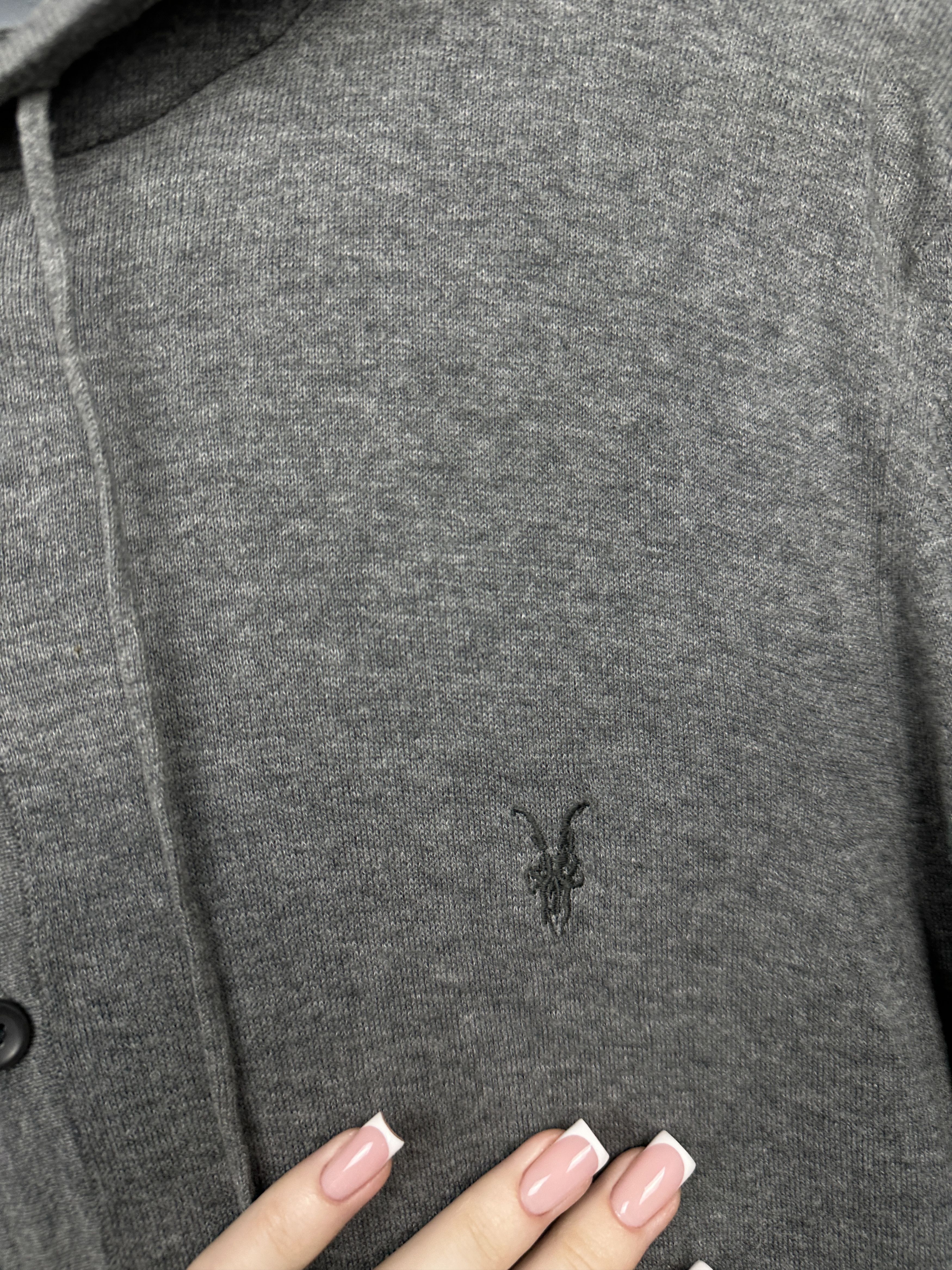 Allsaints Allsaints Mens Devise Knit Hoodie Size US M / EU 48-50 / 2 - 3 Thumbnail