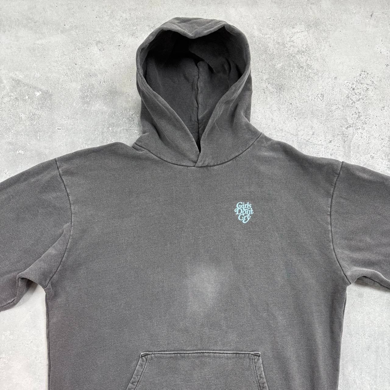 Girls Don't Cry Girls Don’t Cry GDC Logo Hoodie Washed Black Size L Size US L / EU 52-54 / 3 - 3 Thumbnail