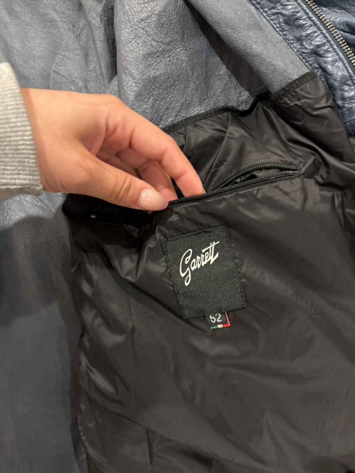 Other Garrett Navy Blue Bomber Jacket Size US S / EU 44-46 / 1 - 6 Thumbnail