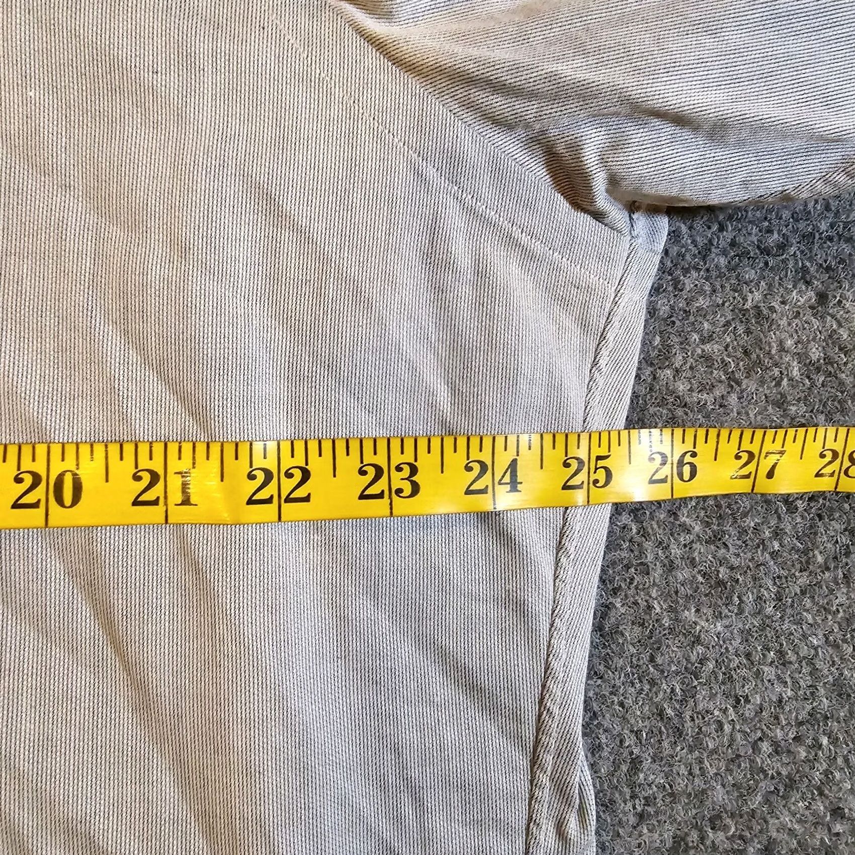 Polo Ralph Lauren Polo Ralph Lauren Shirt Mens 16.5 Gray Button-Front Classic Fit Long Sleeve Size US XL / EU 56 / 4 - 6 Thumbnail