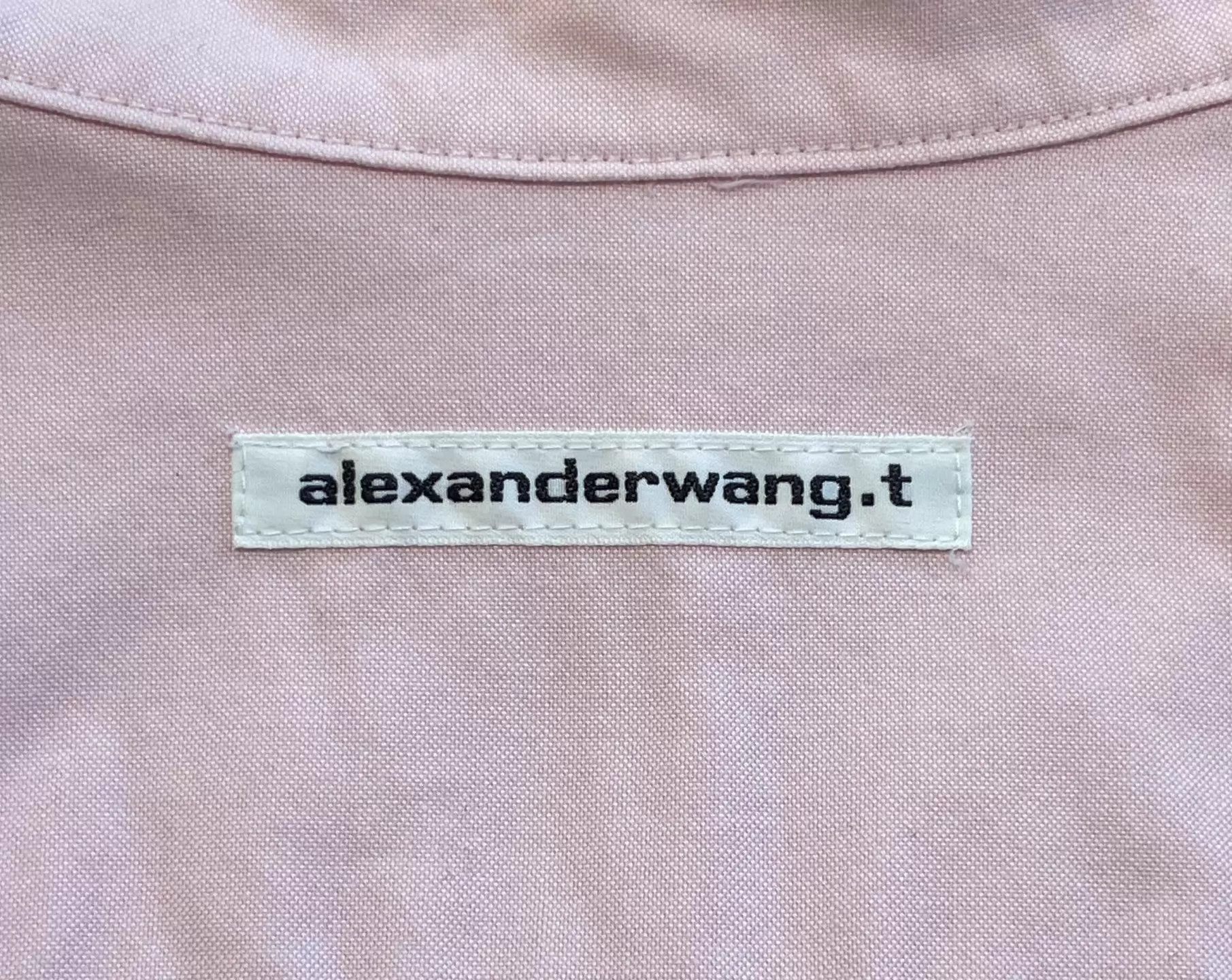 Alexander Wang Alexanderwang Sakura Pink XS Soft Flattering Casual Shirt Size US XS / EU 42 / 0 - 5 Thumbnail