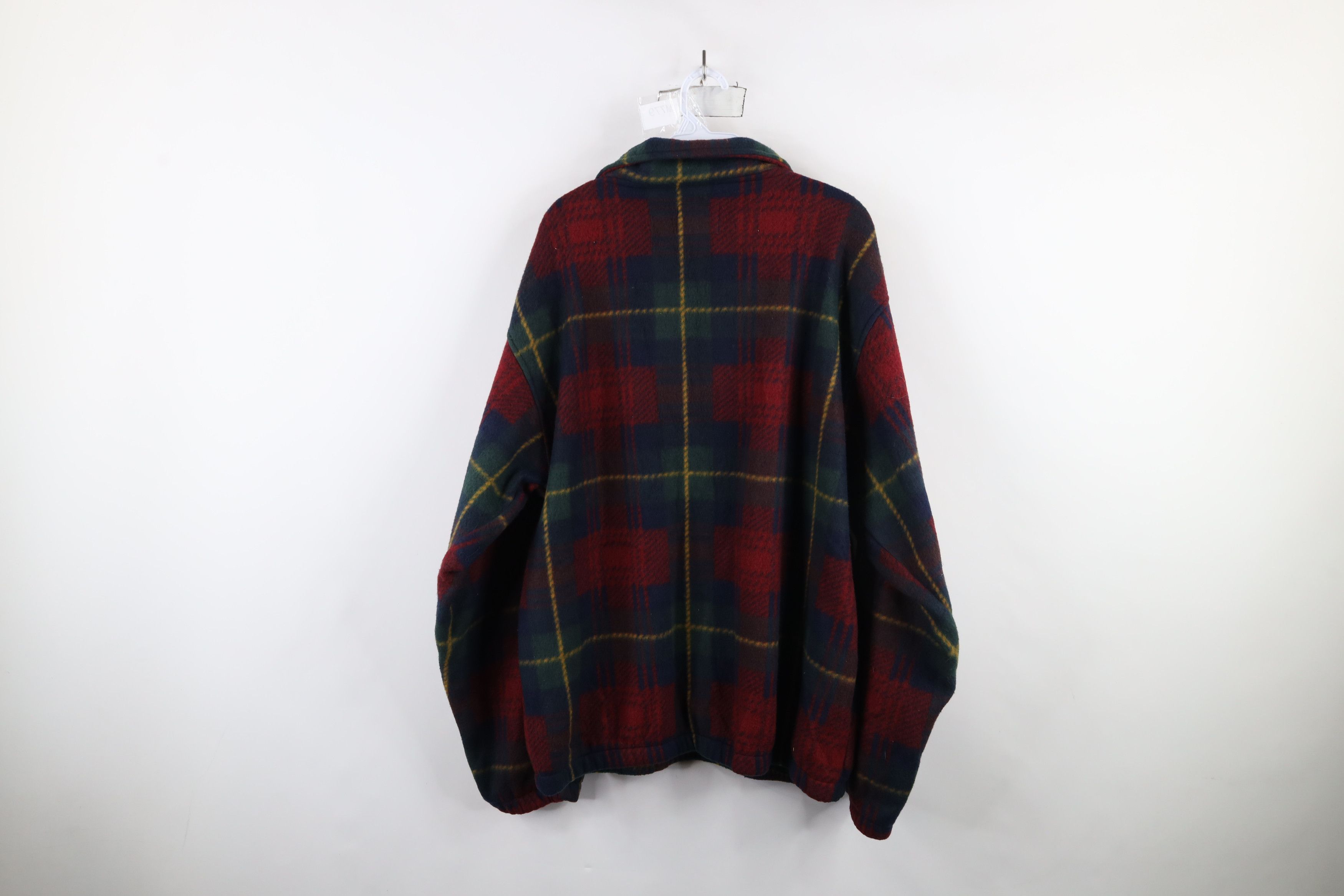 Vintage Vintage 90s Streetwear Heavyweight Half Zip Fleece Sweater Size US L / EU 52-54 / 3 - 10 Thumbnail