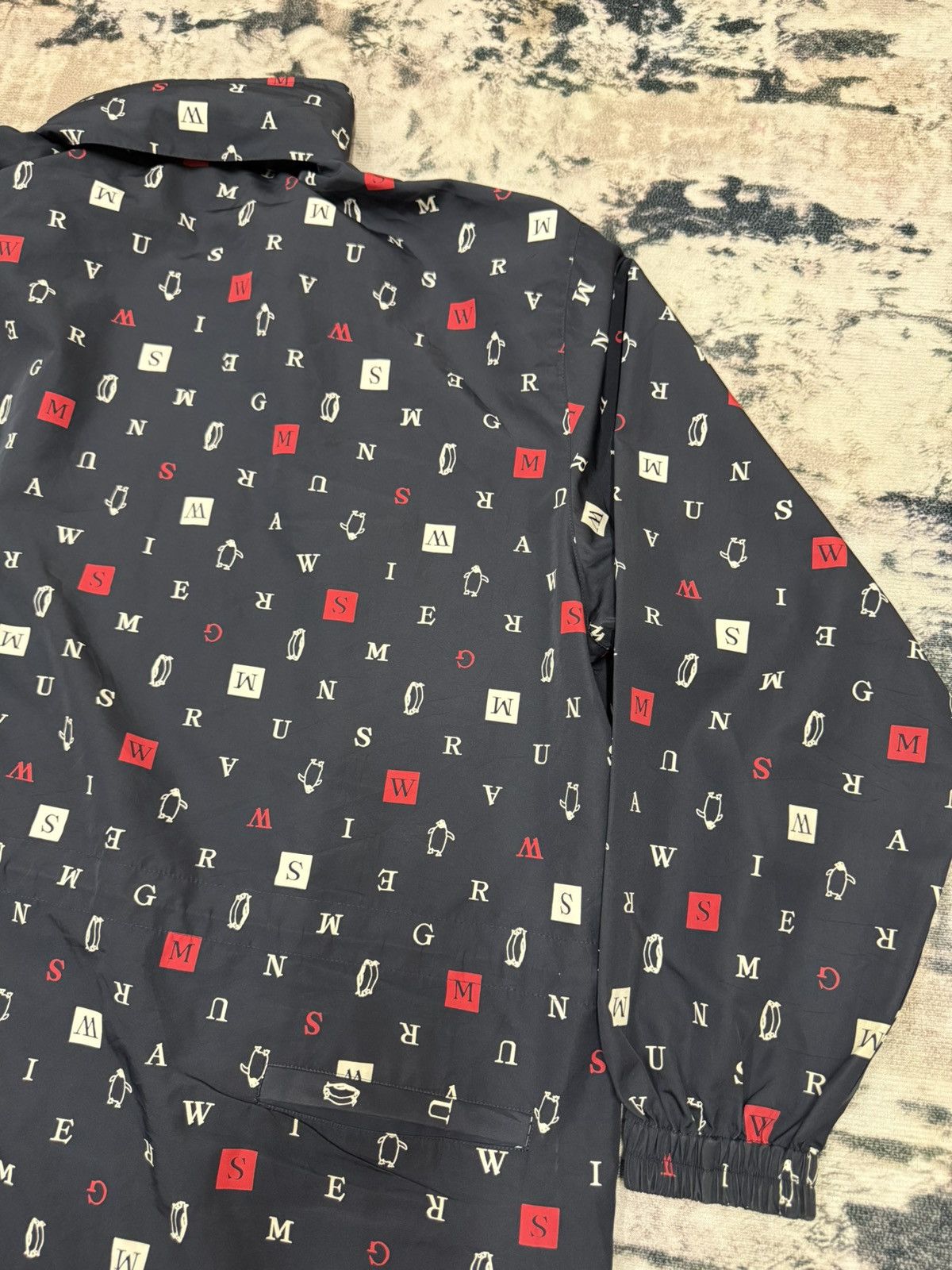 Grand Slam Munsingwear GrandSlam Fullprint Oversized Rain Jacket Hoodie Size US L / EU 52-54 / 3 - 13 Thumbnail