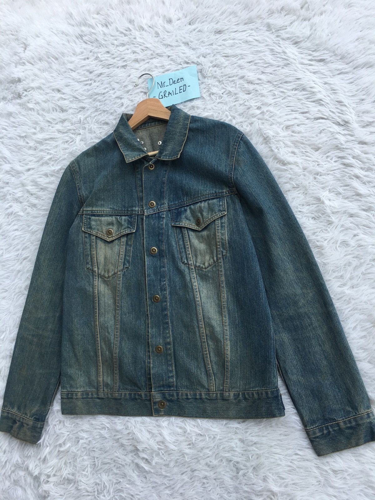 Japanese Brand Rare Vintage PPFM Denim Jacket Size US L / EU 52-54 / 3 - 14 Thumbnail