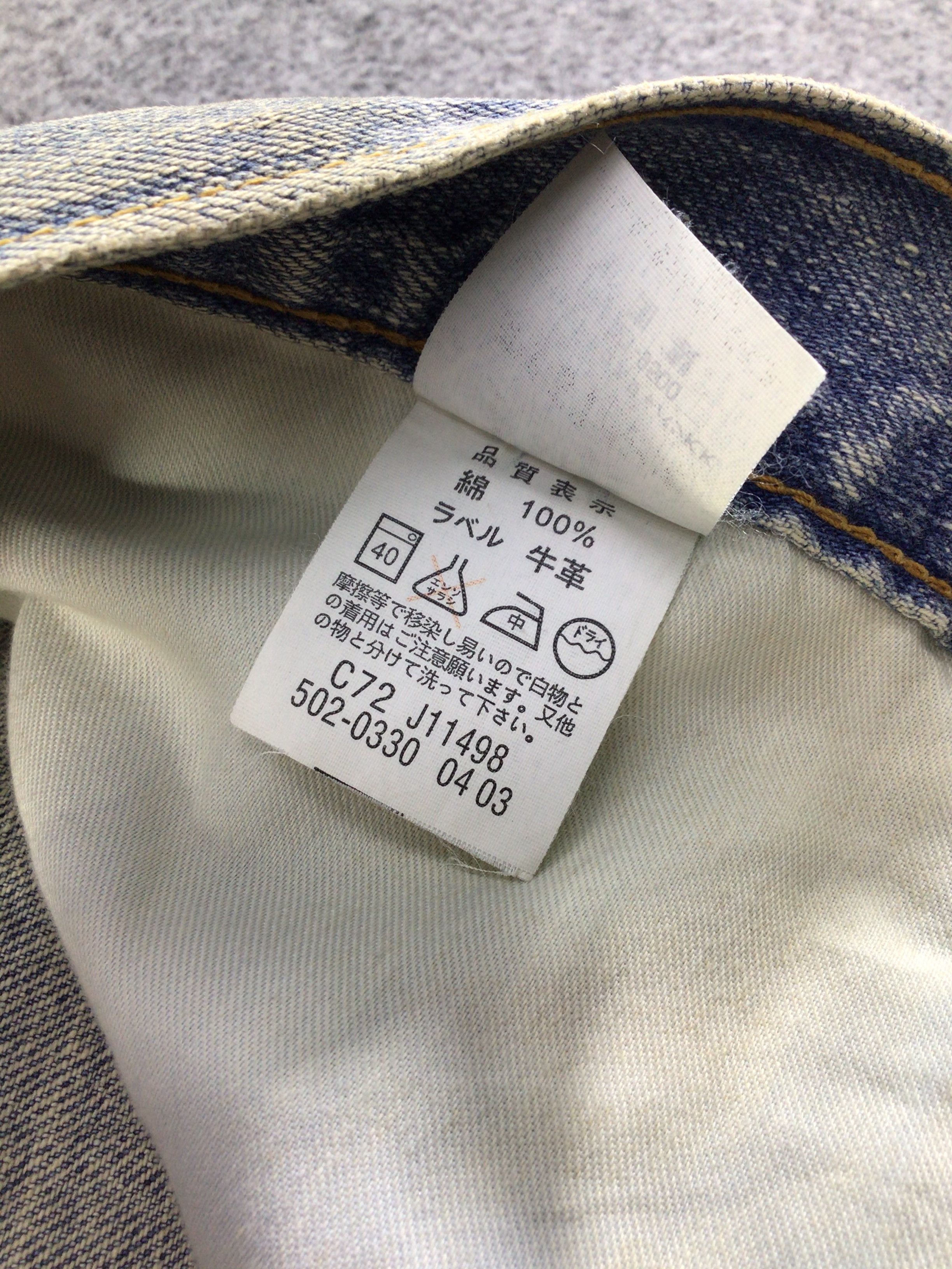 Levi's Vintage Levis 502 Jeans Rusty Medium Wash Denim KJ072 Size US 31 - 10 Thumbnail
