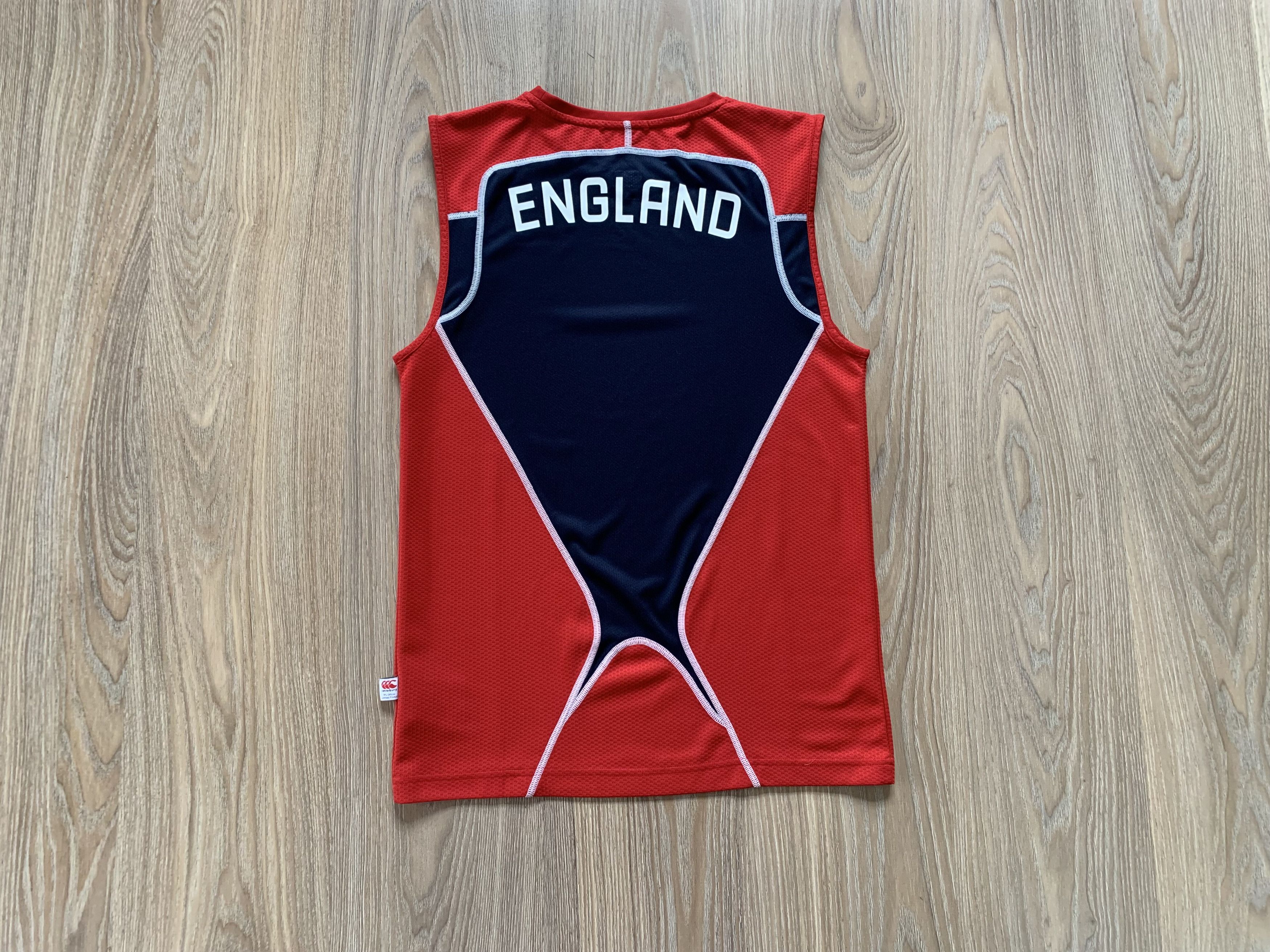 Canterbury of New Zealand Canterbury England Rugby Training Sleeveless T Size US M / EU 48-50 / 2 - 3 Thumbnail