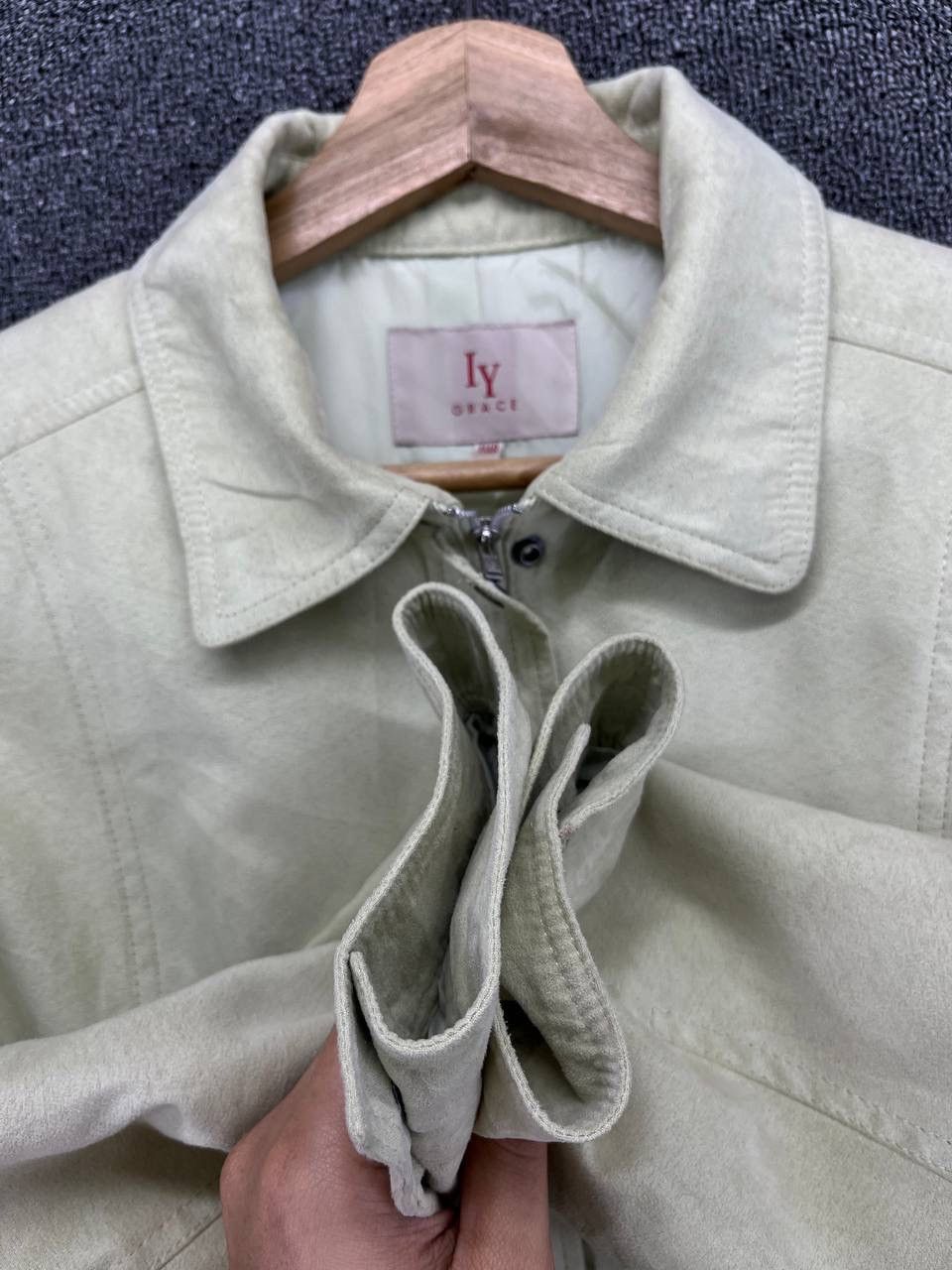 Japanese Brand IY Grace by Issey Miyake Cardigan Jacket Size M / US 6-8 / IT 42-44 - 10 Thumbnail