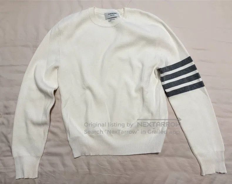 Thom Browne Thom Browne Knitted cardigan Size US XS / EU 42 / 0 - 1 Thumbnail