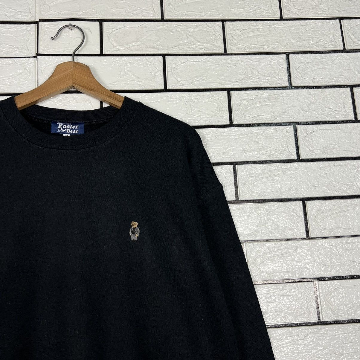 Japanese Brand TOKYO ROSTER BEAR Embroidered Logo Sweashirt #4293-C195 Size US M / EU 48-50 / 2 - 4 Thumbnail