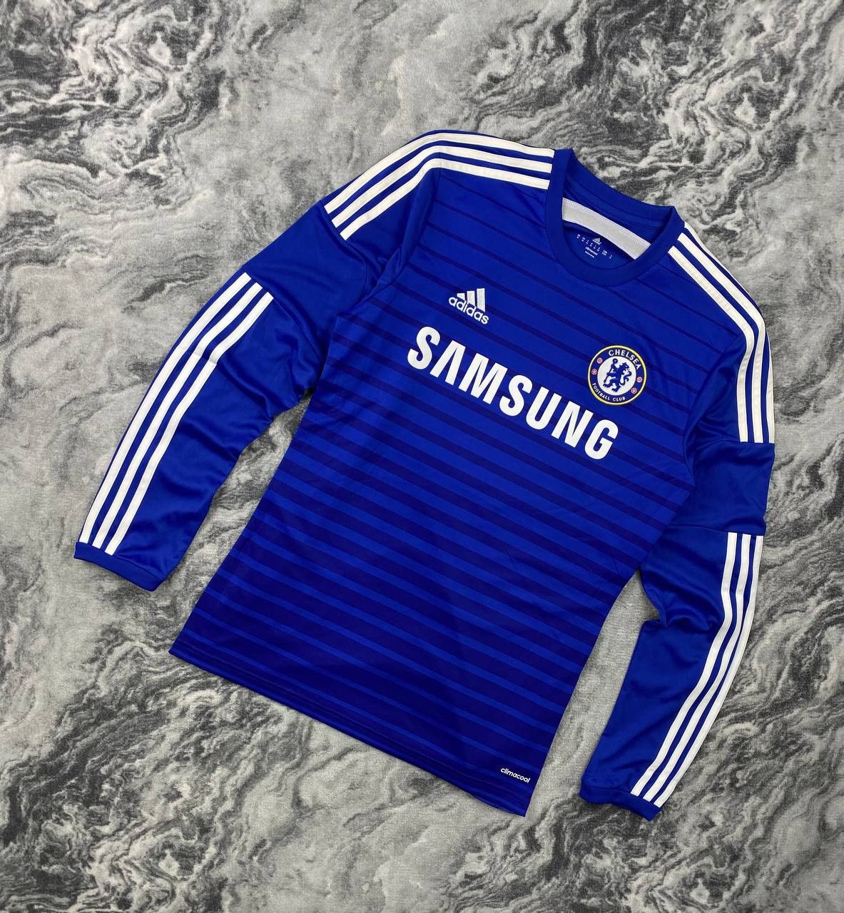 Adidas Adidas Chelsea 2014 2015 Home Long Sleeve Football Shirt Men Size US L / EU 52-54 / 3 - 1 Thumbnail