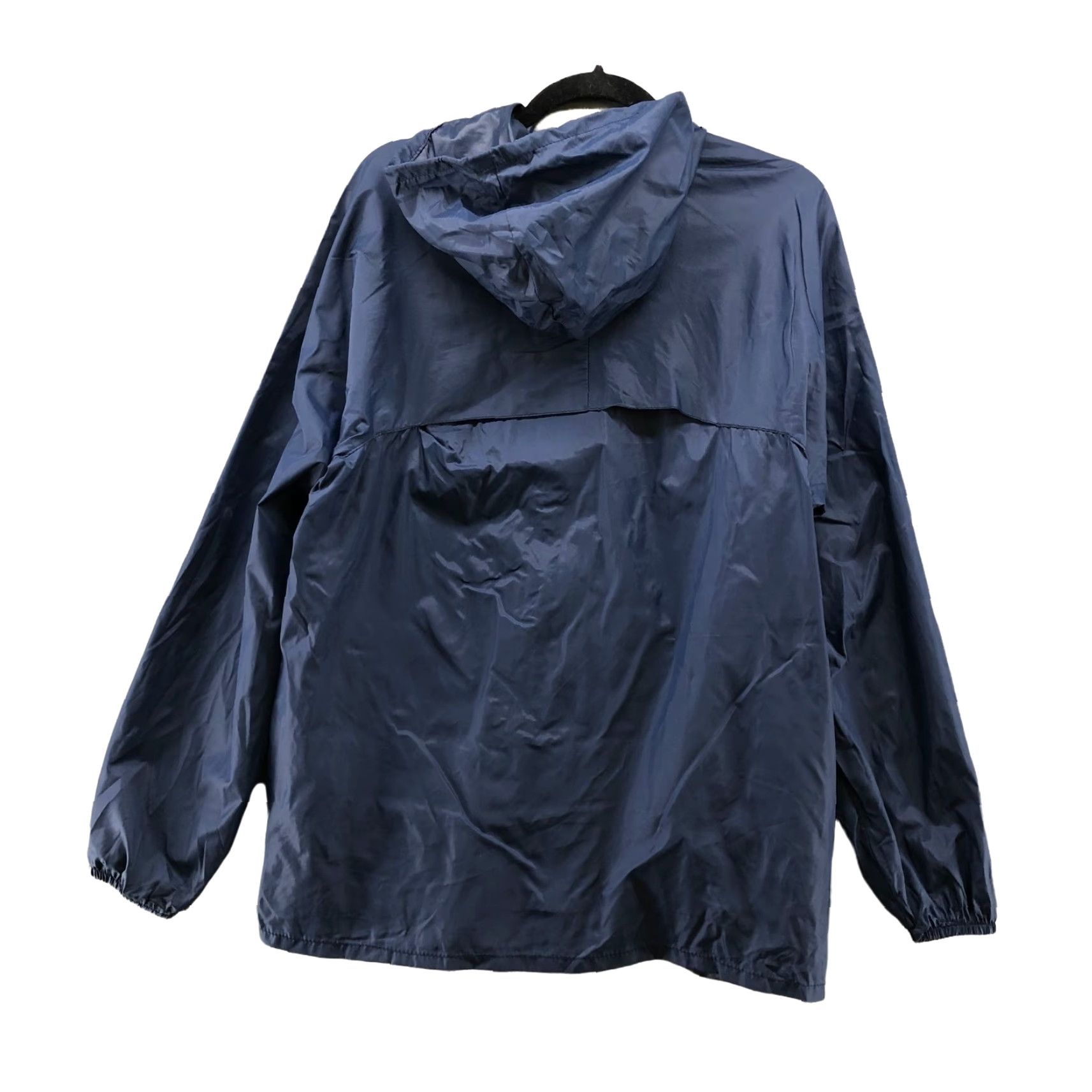 Vintage VINTAGE Windbreaker Jacket Womens M Blue Italy Renco Marwell Packable 80s 90s Packable Zip Hooded Nylon Casual Modern Retro 80s 90s " Italy" Size M / US 6-8 / IT 42-44 - 2 Thumbnail