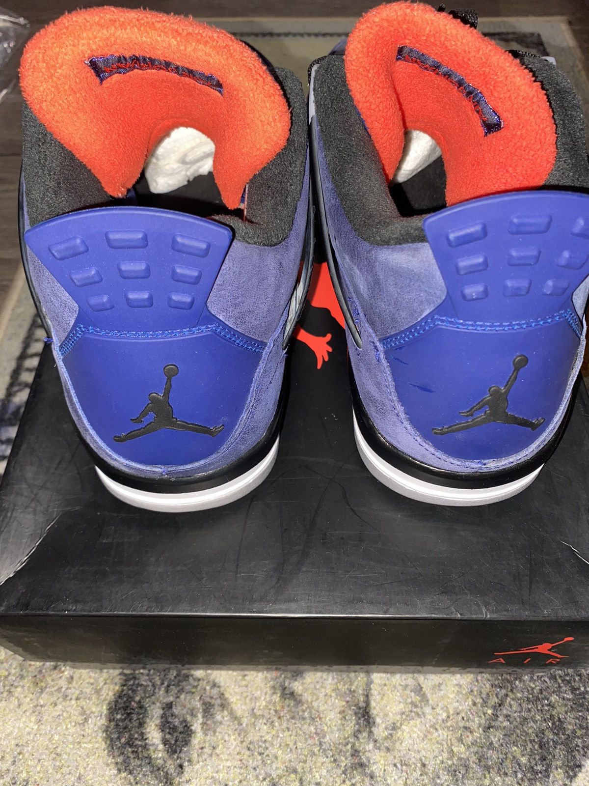 Jordan Brand × Nike Jordan 4 Retro Winterized Royal Blue Size US 13 / EU 46 - 5 Thumbnail