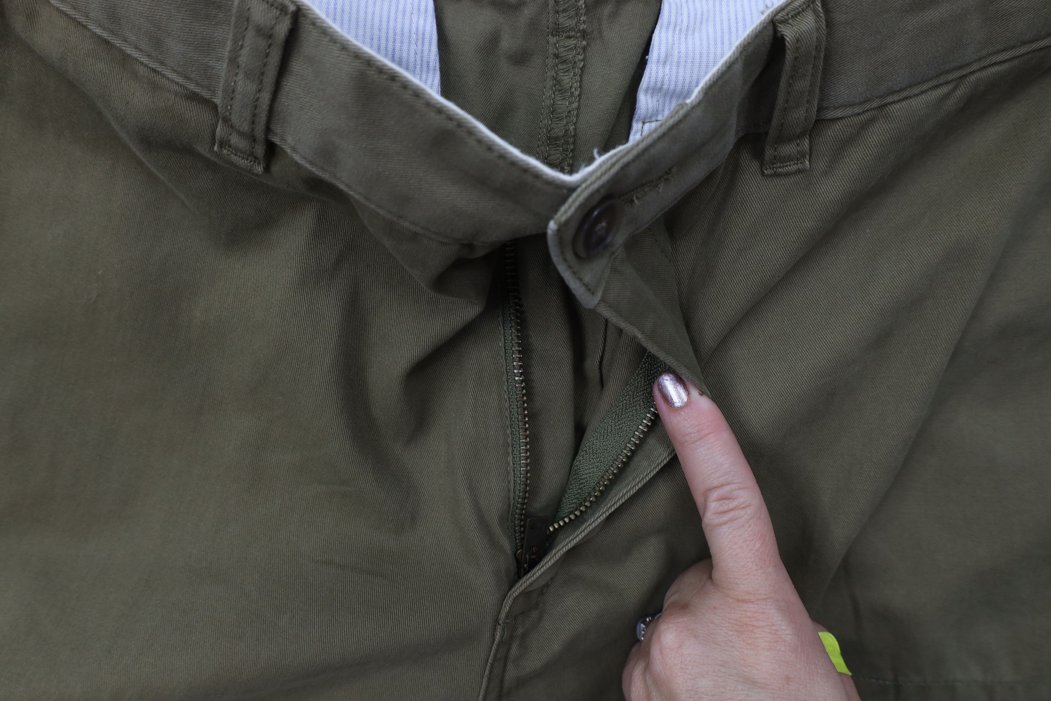 Lands' End Vintage Lands End Double Knee Straight Leg Cargo Pants Green Size US 34 / EU 50 - 5 Thumbnail