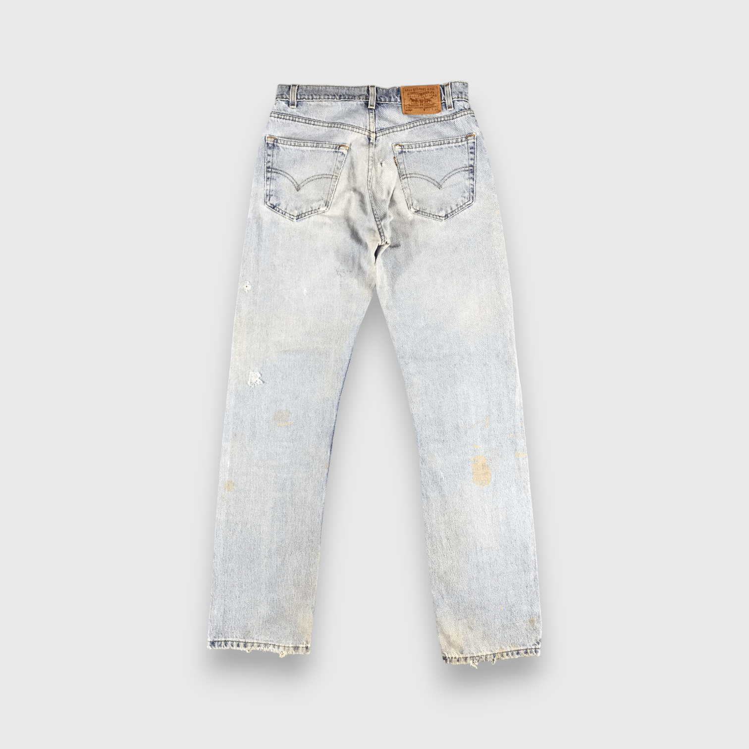 Levi's Vintage 90s Light Wash Levis 505 Jeans-J1987 Size US 32 / EU 48 - 2 Thumbnail