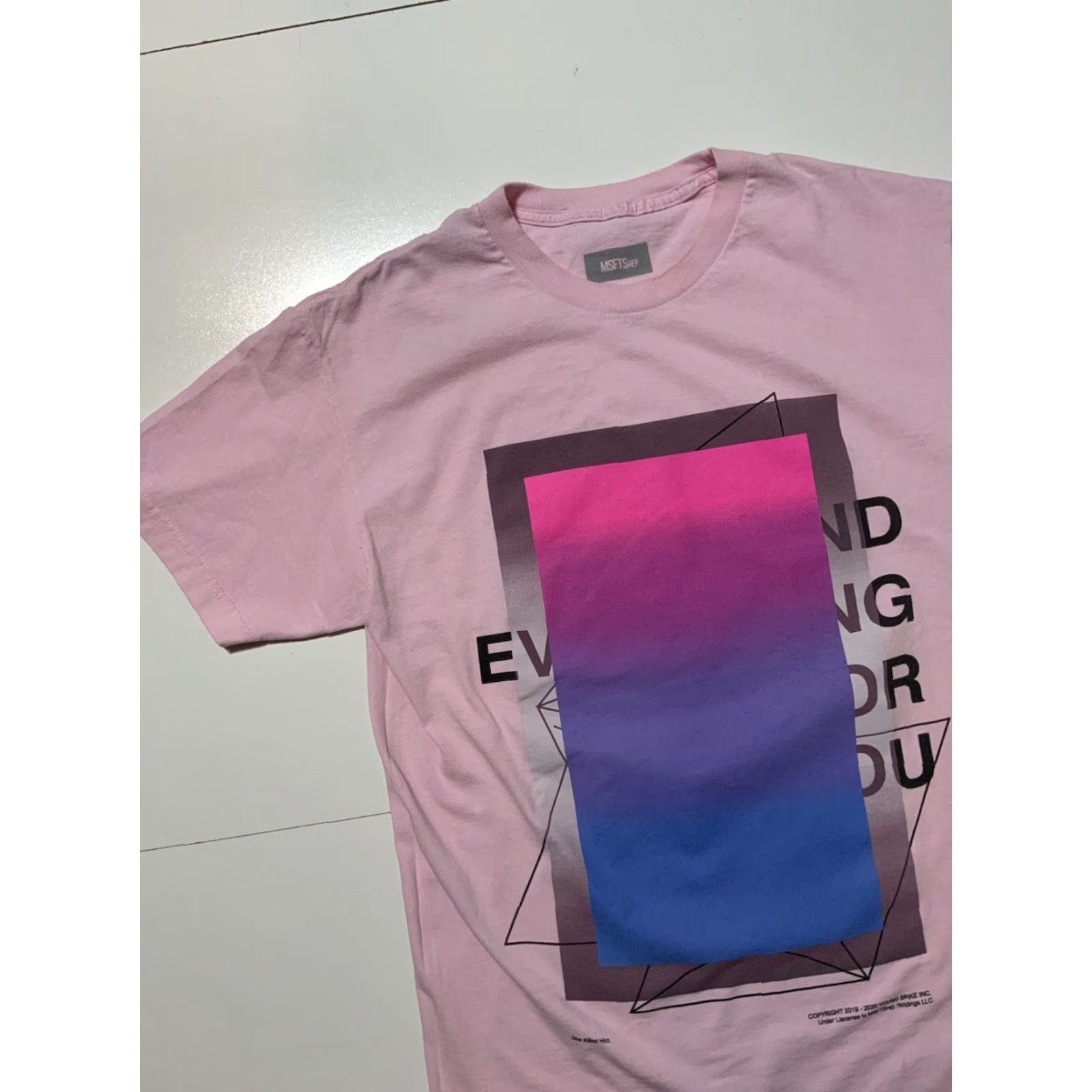 Msftsrep MSFTSrep SYRE Jaden Smith Young Spike Pink T-Shirt Crew Neck Mens Sz L Size US L / EU 52-54 / 3 - 3 Thumbnail