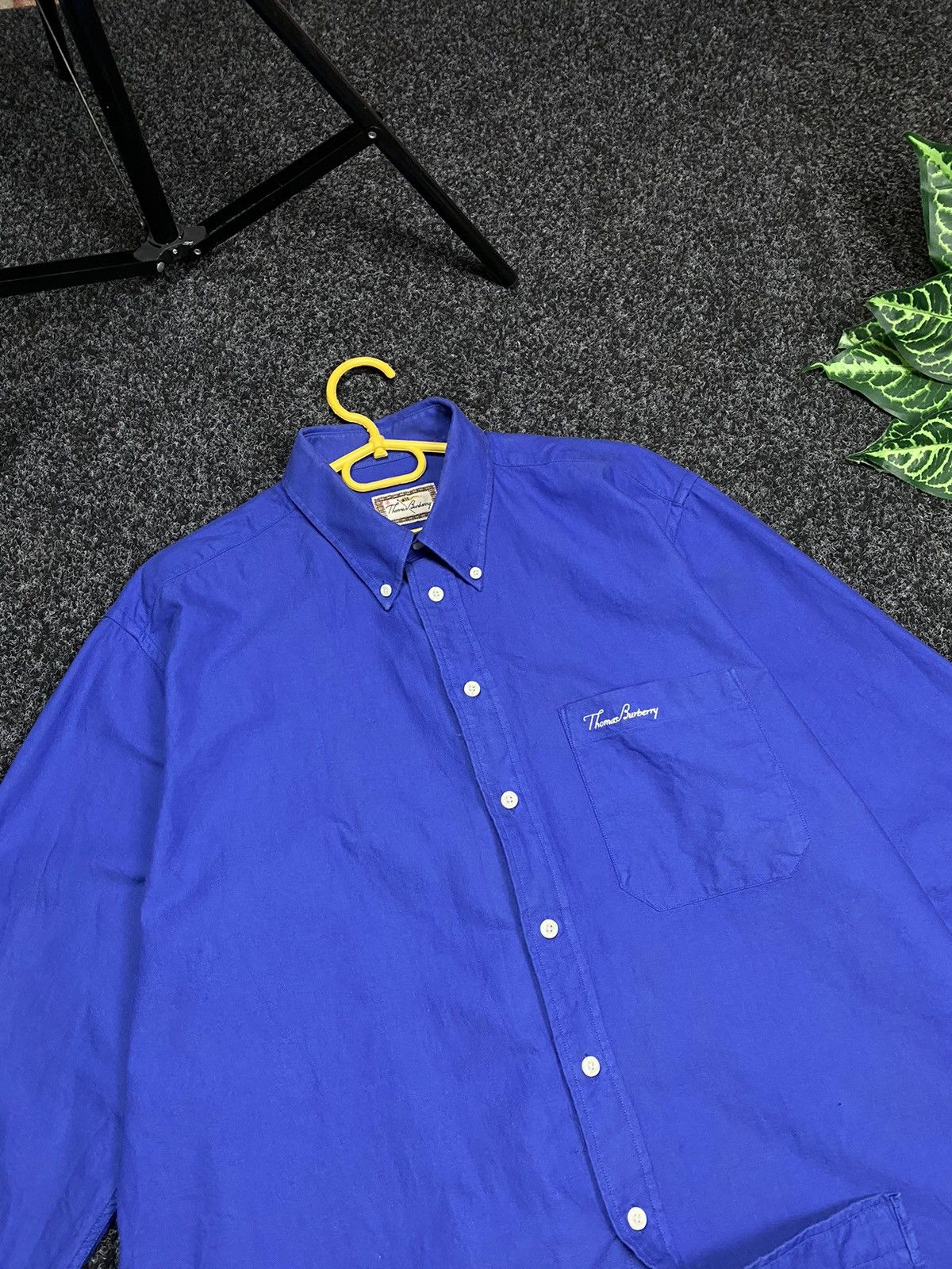 Burberry Thomas Burberry Long Sleeve Shirt Size XL Size US XL / EU 56 / 4 - 6 Thumbnail