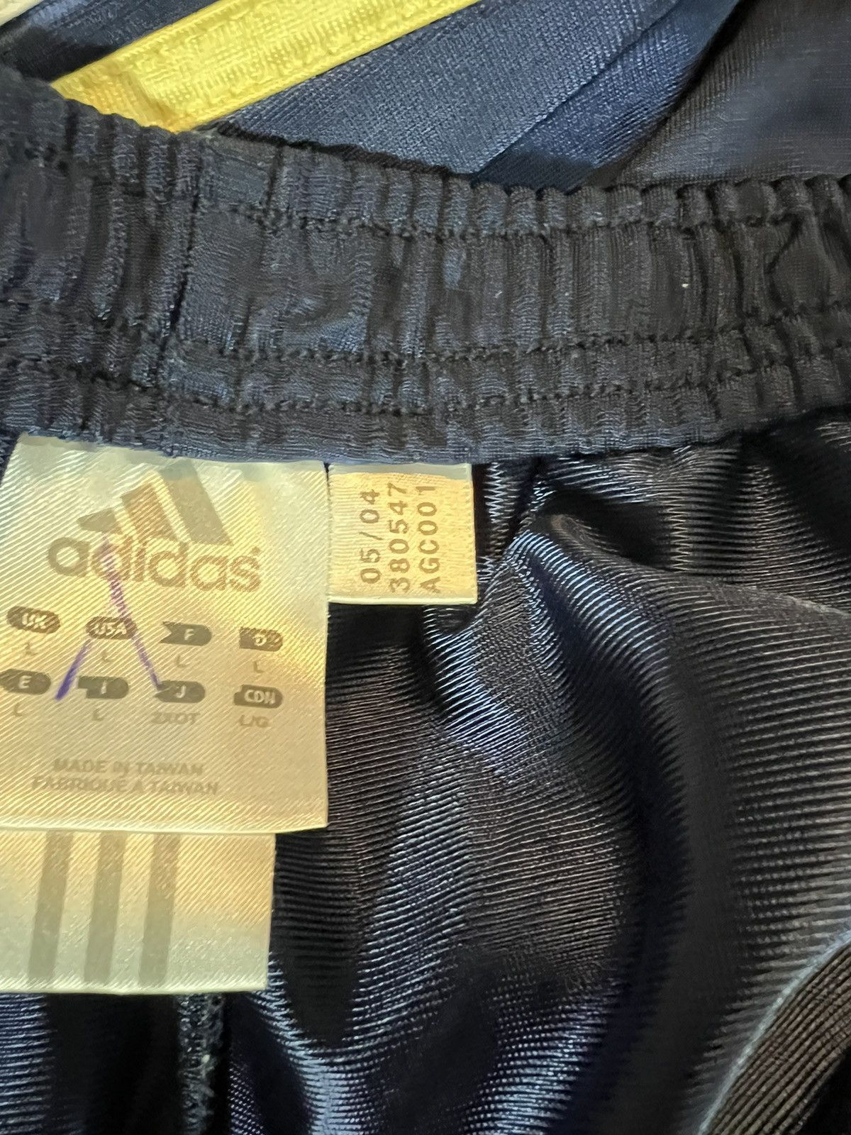 Vintage FLARE 2005 Adidas track pant - rare Size US 32 / EU 48 - 13 Thumbnail