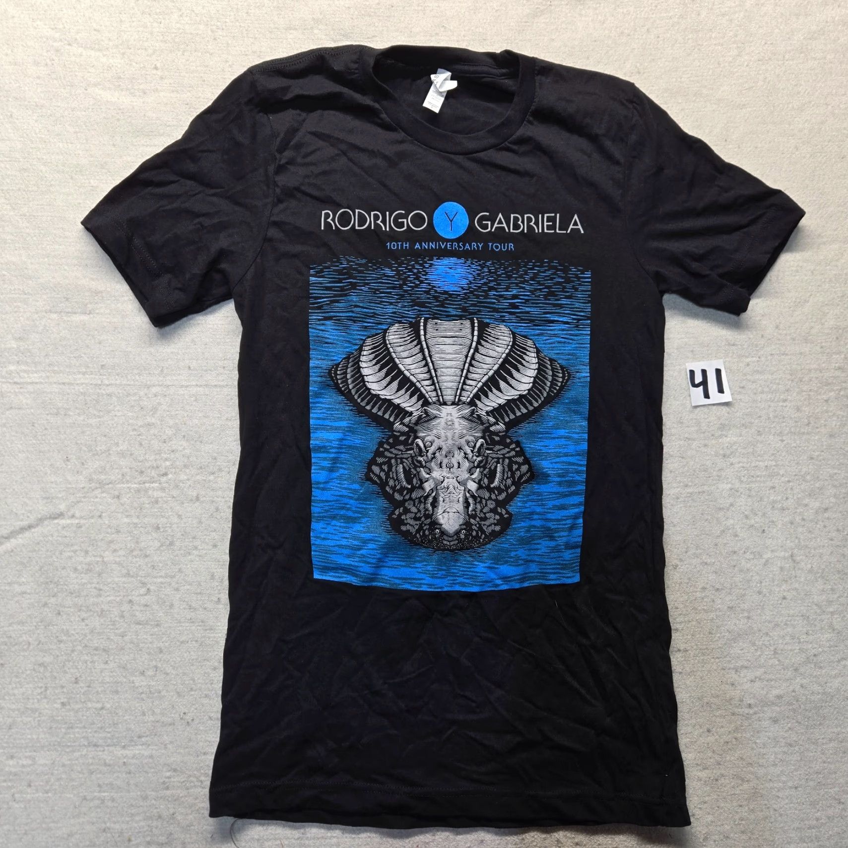 Vintage VINTAGE Rodrigo y Gabriela Shirt Unisex Adults S Brand: Canvas Black Graphic Tee 10th Anniversary Concert Memorabilia Mens Women Boys Girls Size US S / EU 44-46 / 1 - 2 Thumbnail