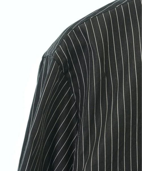 Comme des Garcons Homme Plus Shirt Cotton Stripe Long Length Button Up Black x White Size US M / EU 48-50 / 2 - 5 Thumbnail