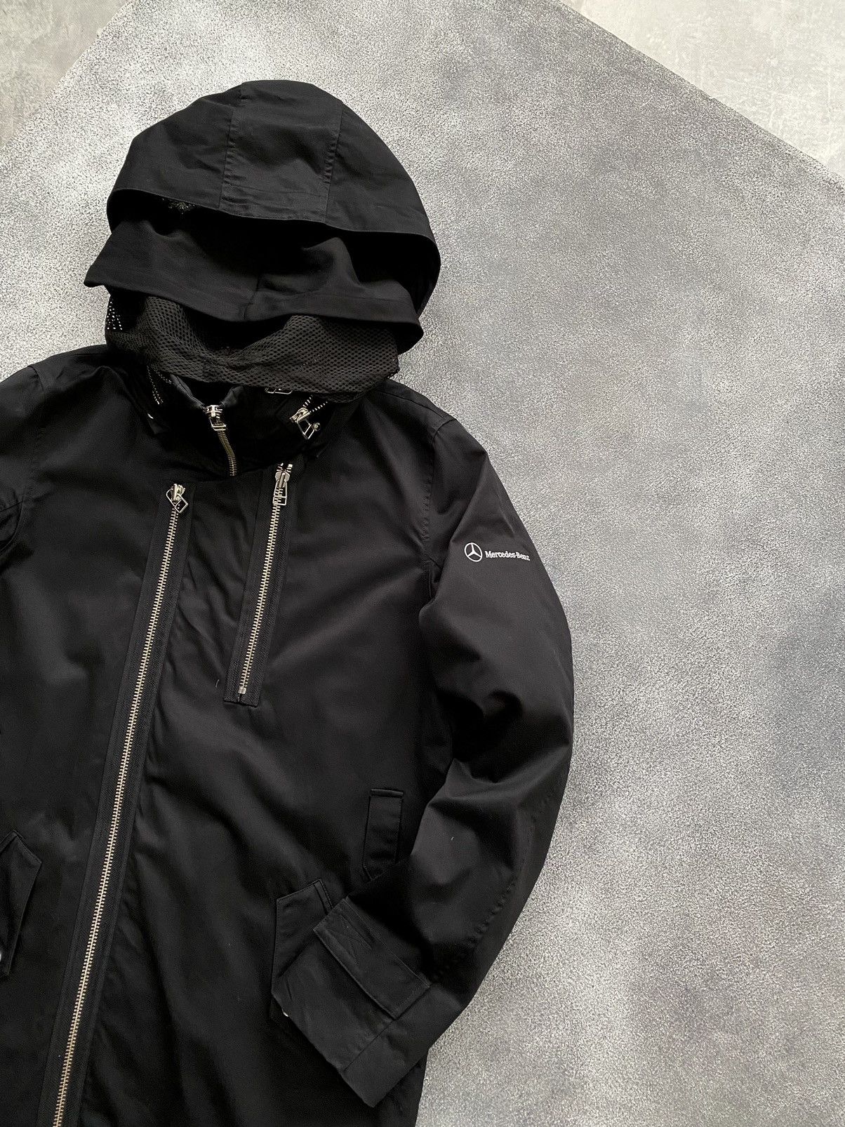 Adidas × Mercedes-Benz × Vintage Adidas SLVR Mercedes Triple Hooded Coat Jacket Size US S / EU 44-46 / 1 - 2 Thumbnail