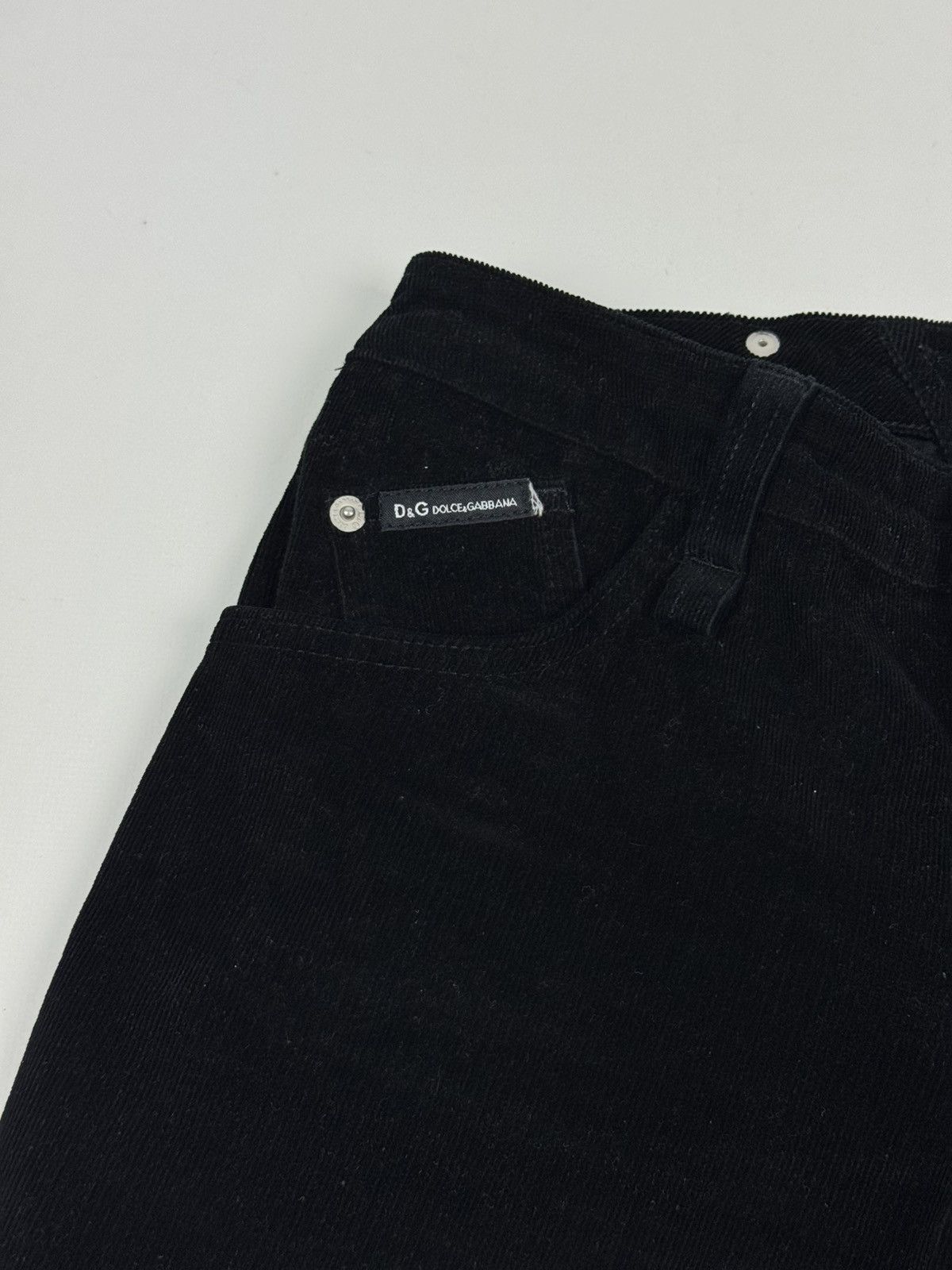 Dolce & Gabbana Y2K Vintage Dolce&Gabbana Corduroy Women’s Pants Size 30" / US 8 / IT 44 - 6 Thumbnail