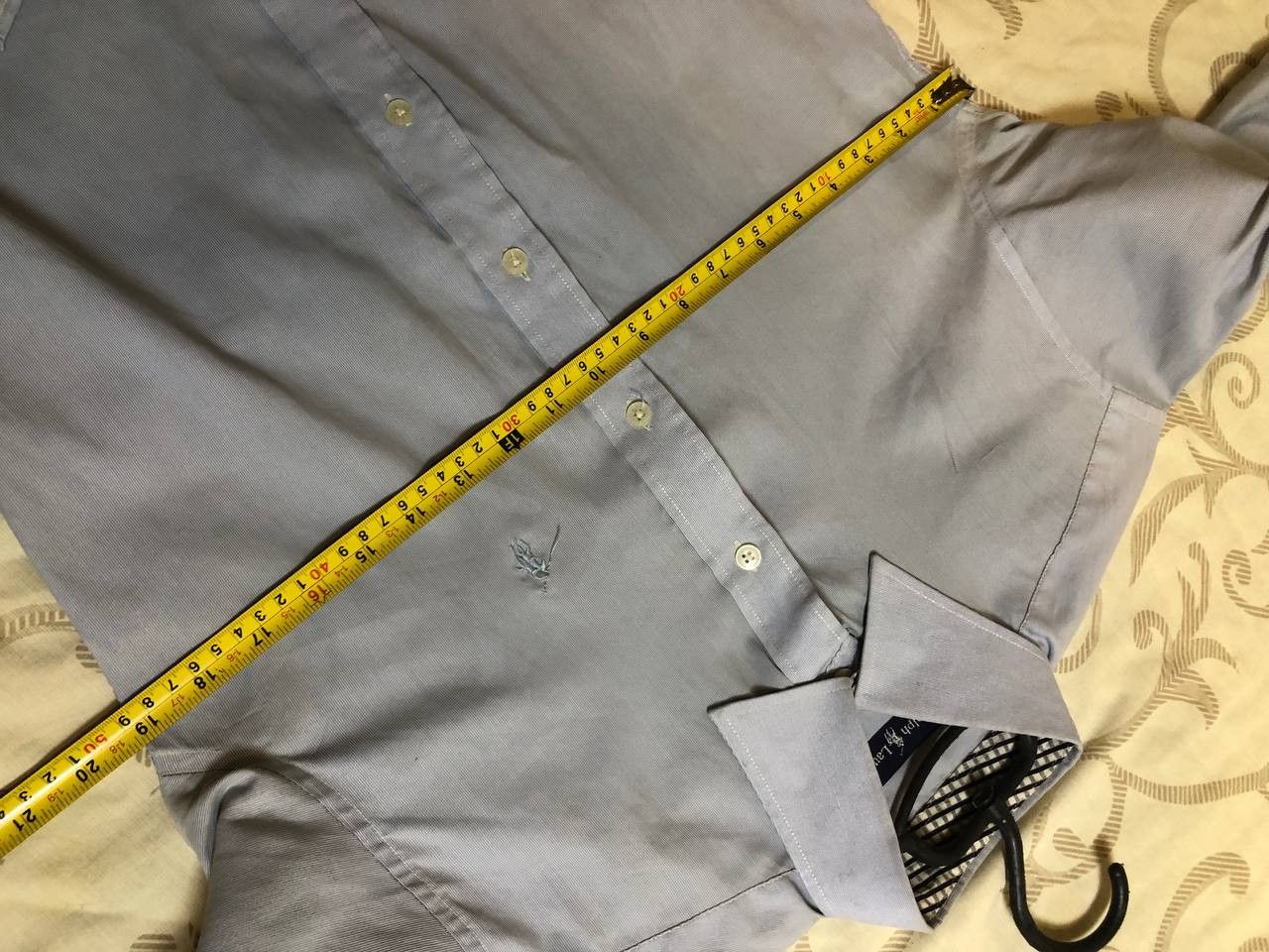Polo Ralph Lauren Ralph Lauren Light Blue Dress Shirt Slim Tailored Fit Size US S / EU 44-46 / 1 - 12 Thumbnail