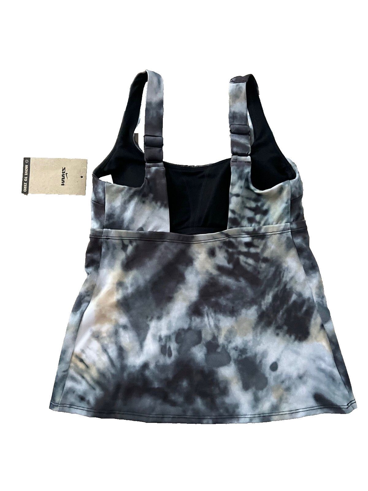 Nike Nike NESSC329 Tie Dye Scoop Neck Swim Tankini Top ( XS ) Size XS / US 0-2 / IT 36-38 - 3 Thumbnail