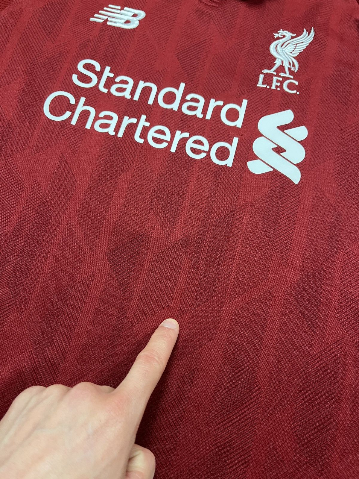 New Balance Liverpool 2018-2019 Home Soccer Jersey Football Kit #8 Keita Size US M / EU 48-50 / 2 - 10 Thumbnail