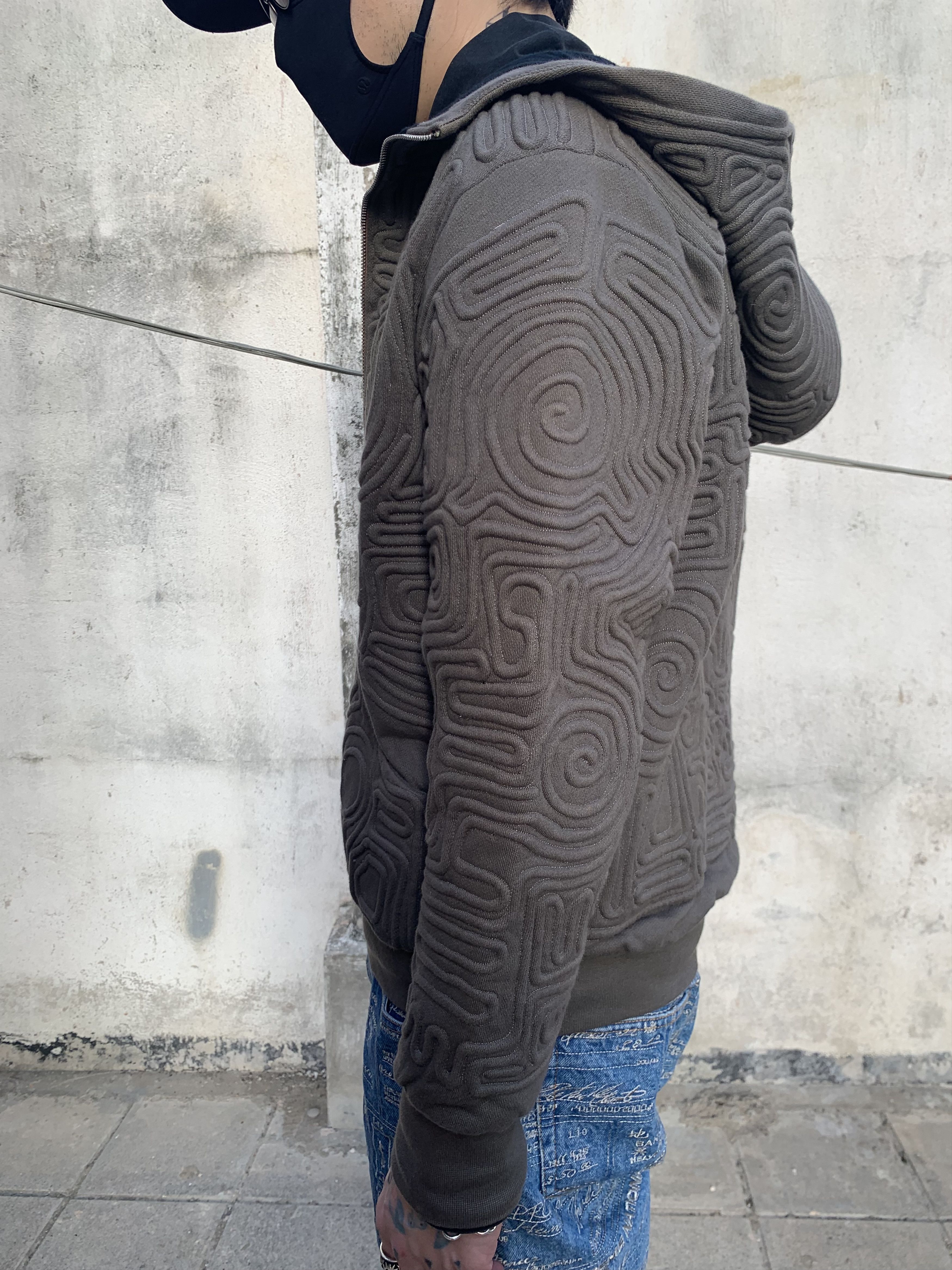 KTZ KTZ Kokon To Zai Stitched Pattern Parka Size US M / EU 48-50 / 2 - 4 Thumbnail