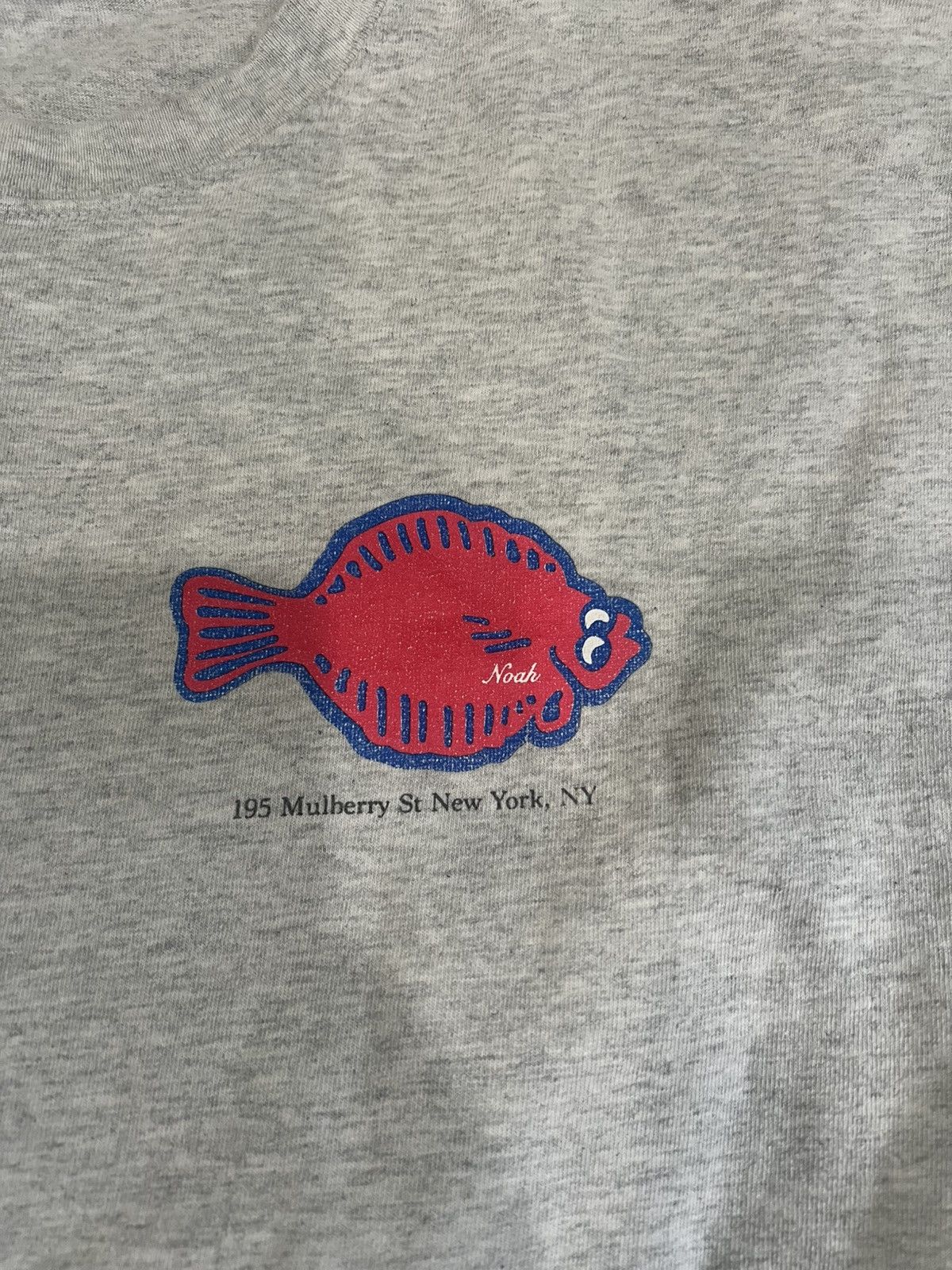 Noah Noah NYC Grey Flounder Shop T-Shirt Sz L Size US L / EU 52-54 / 3 - 3 Thumbnail