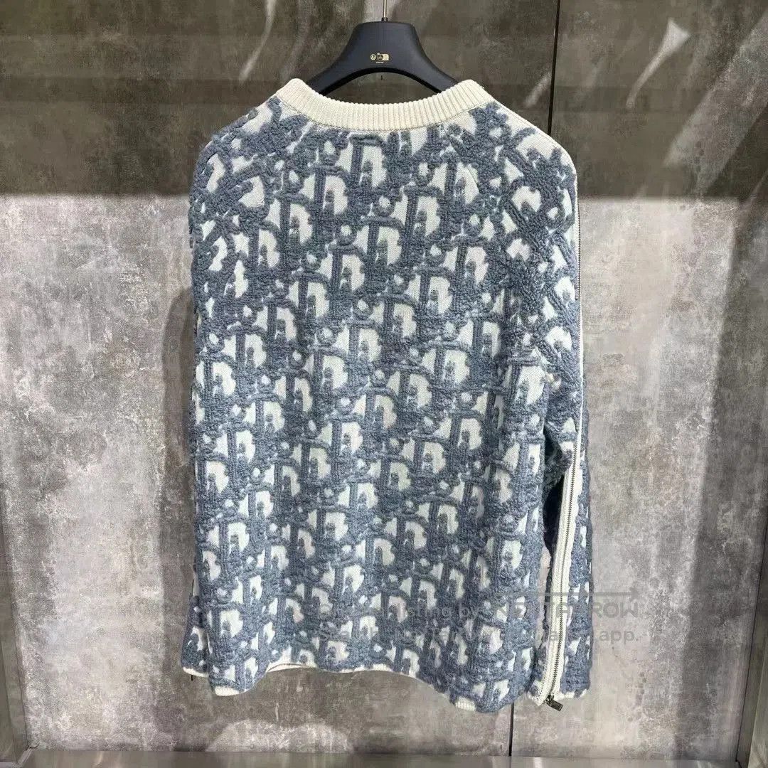 Dior dior logo print zip-up sweater. Size US M / EU 48-50 / 2 - 2 Thumbnail