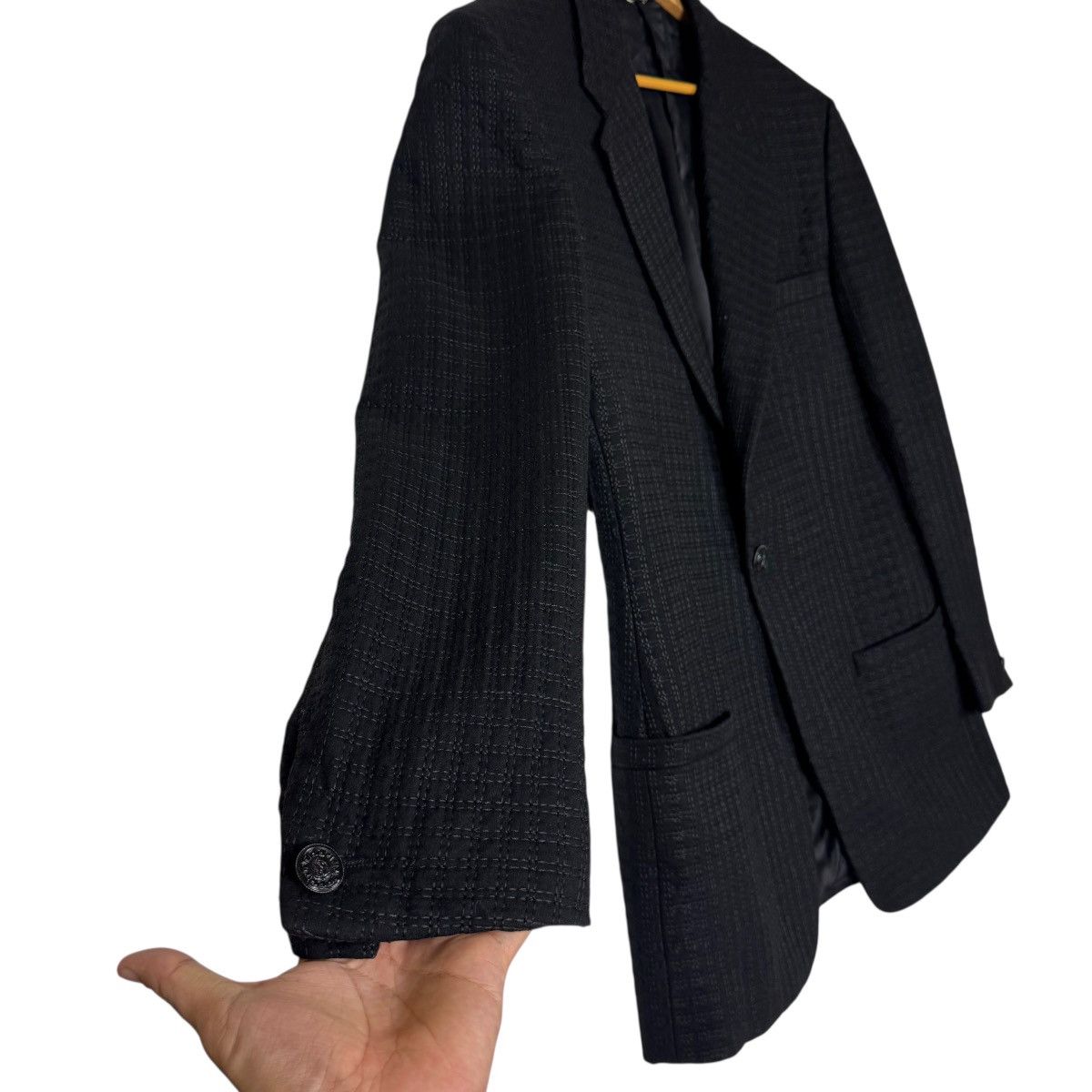 Versace Gianni Versace Block Pattern Rare Italian Coat Size US M / EU 48-50 / 2 - 10 Thumbnail