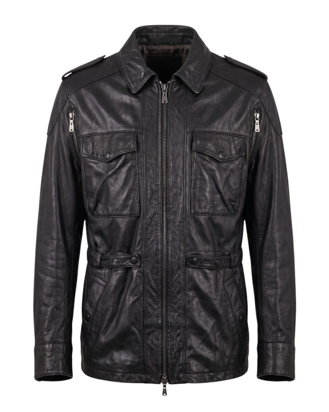 Yves Saint Laurent YSL BY TOM FORD M-65 LEATHER JACKET Size US L / EU 52-54 / 3 - 1 Thumbnail