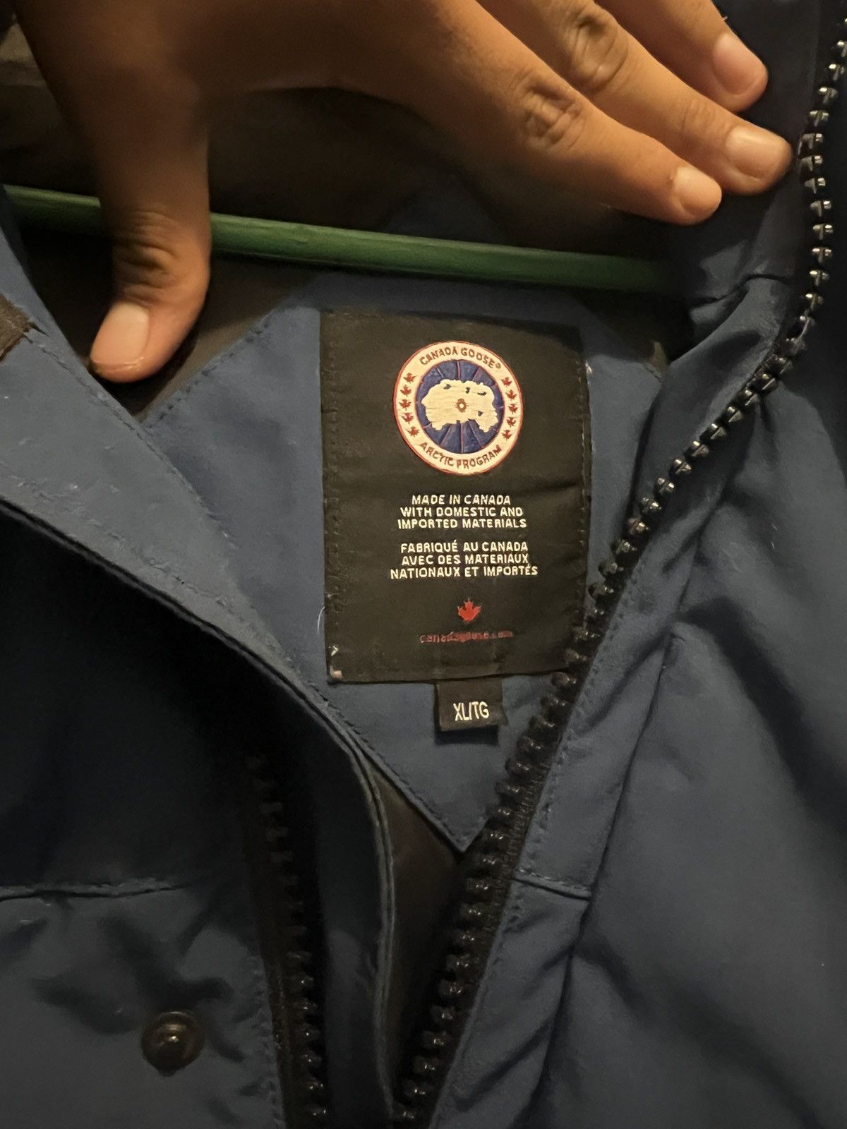 Canada Goose Canada goose blue parka Size US XL / EU 56 / 4 - 3 Thumbnail