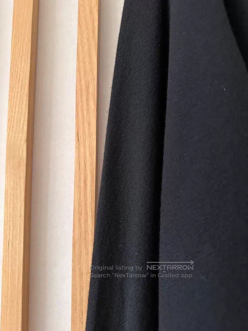 Yohji Yamamoto Yohji Yamamoto Solid Black Long Shirt Size US M / EU 48-50 / 2 - 6 Thumbnail