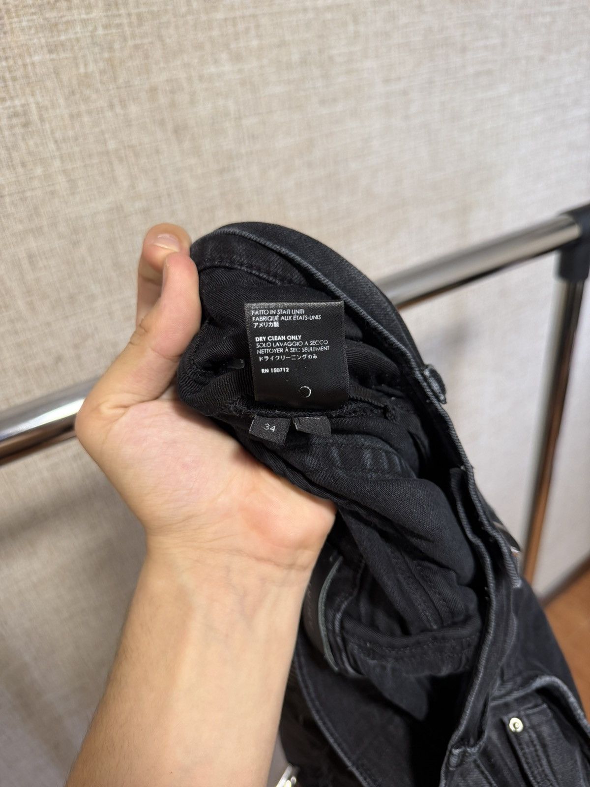 Amiri AMIRI MX1 BLACK JEANS Size US 34 / EU 50 - 10 Thumbnail