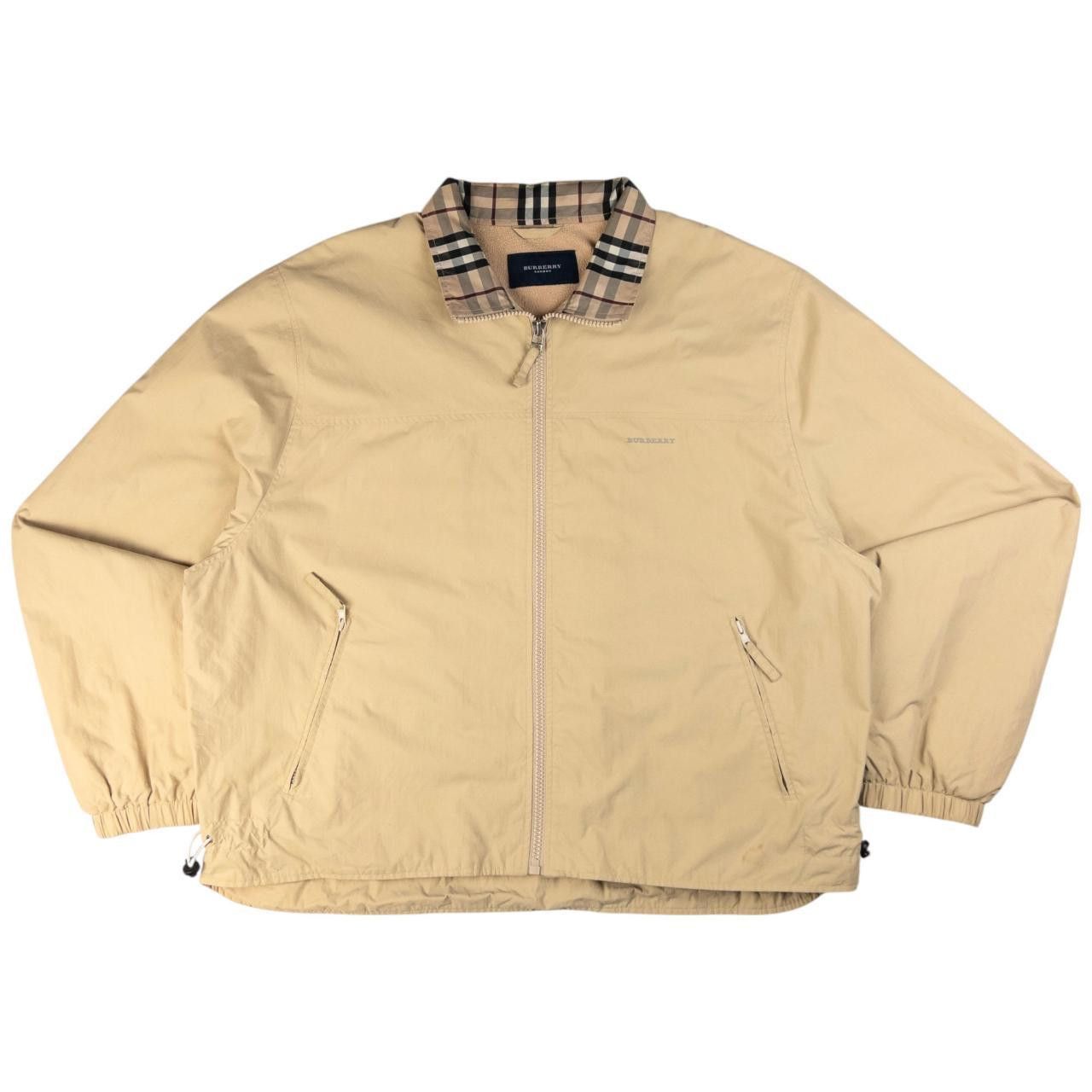 Vintage Burberry Nova Check Fleece Lined Jacket Size XL