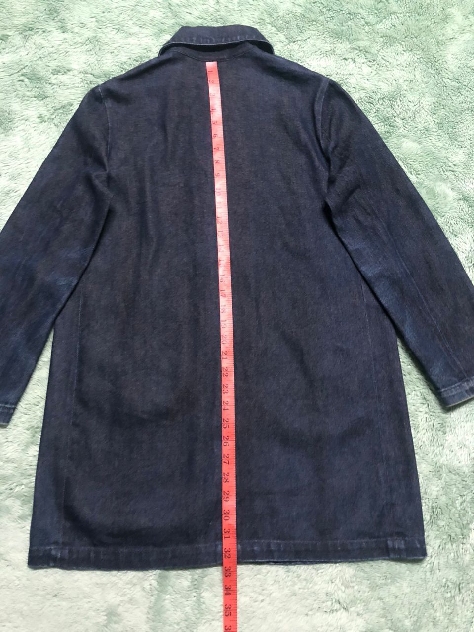 ATSURO TAYAMA × Denim & Co. × Japanese Brand VINTAGE A/T ATSURO TAYAMA DENIM COAT JACKET DISTRESSED FADED Size M / US 6-8 / IT 42-44 - 15 Thumbnail