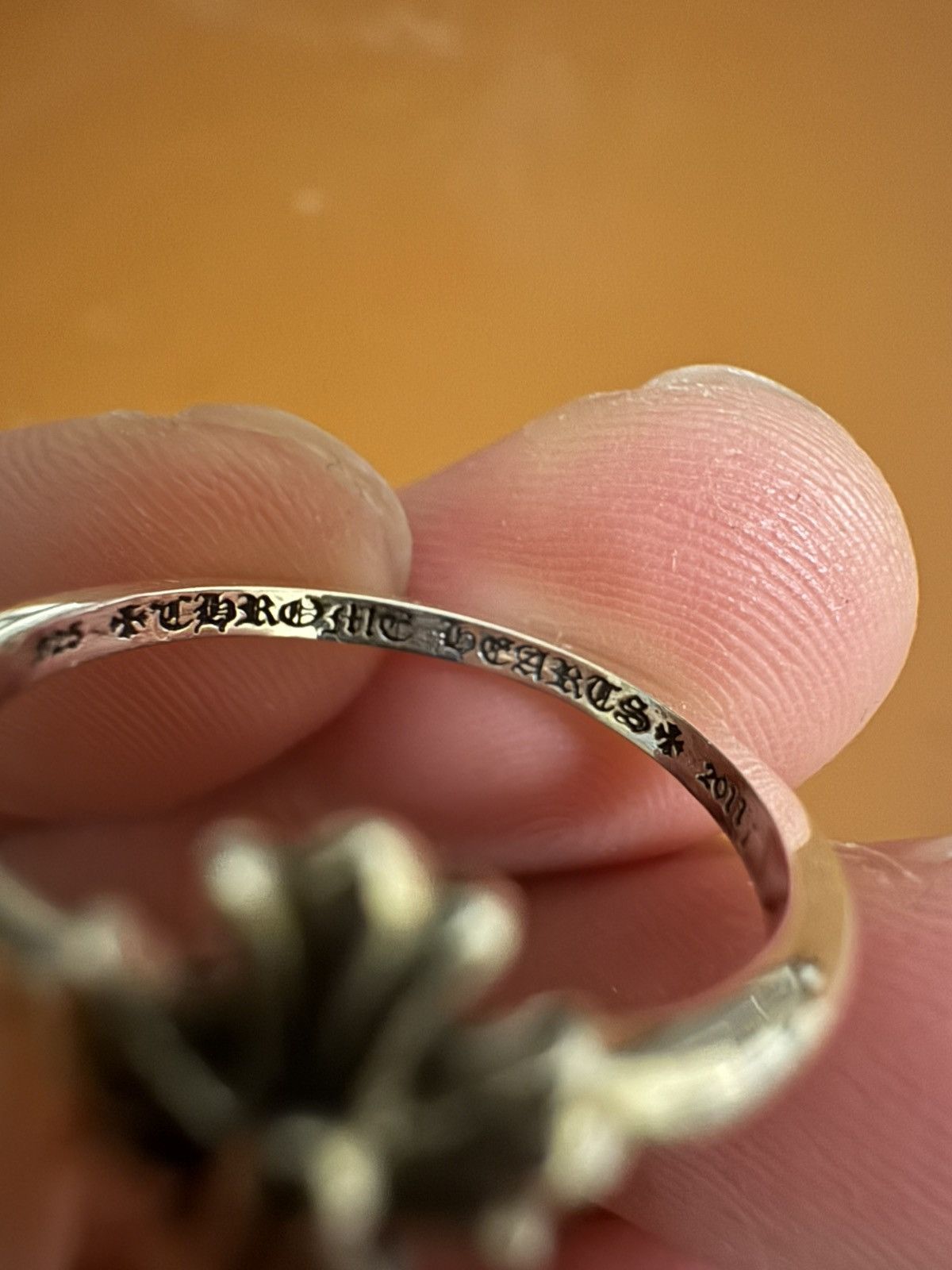 Chrome Hearts Brand New Chrome Hearts Bubblegum Ring CH Plus Size ONE SIZE - 3 Thumbnail