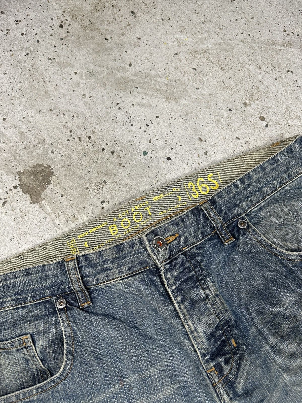 If Six Was Nine Vintage Y2K Baggy Flare Boot Cut Distressed Jeans Japanese Size US 38 / EU 54 - 11 Thumbnail