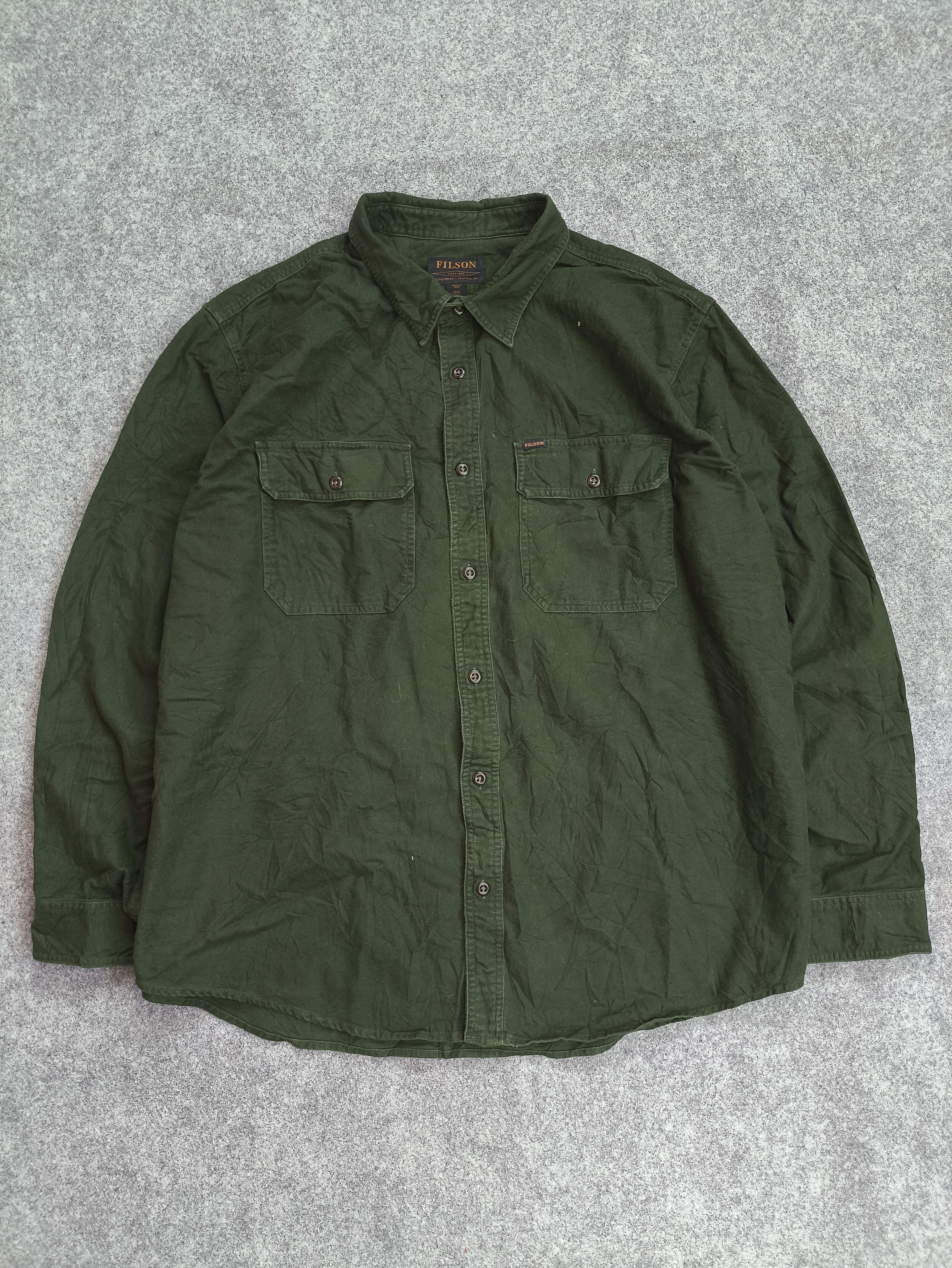 filson og flanel shirt sz tag xxxl