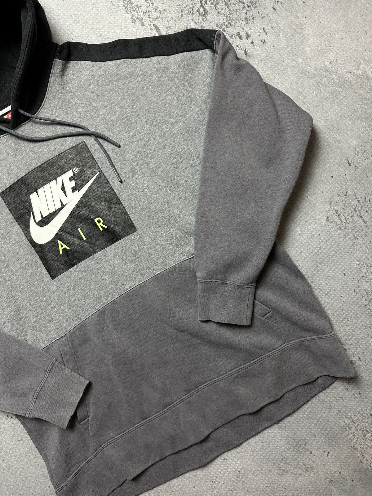 Nike Grey Nike AIR Cotton Fleece Suit Oversize Drill Track Suit Size US XL / EU 56 / 4 - 6 Thumbnail
