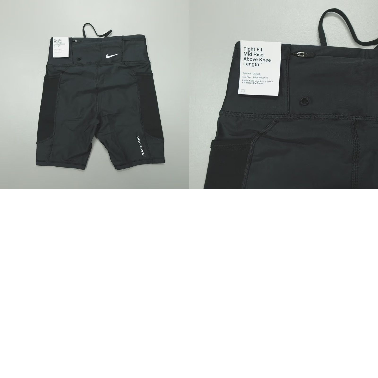 Nike Nike ACG White Rapids Dri-FIT Mid 7" Biker Shorts Women's XS Black Size 26" / US 2 / IT 38 - 8 Thumbnail