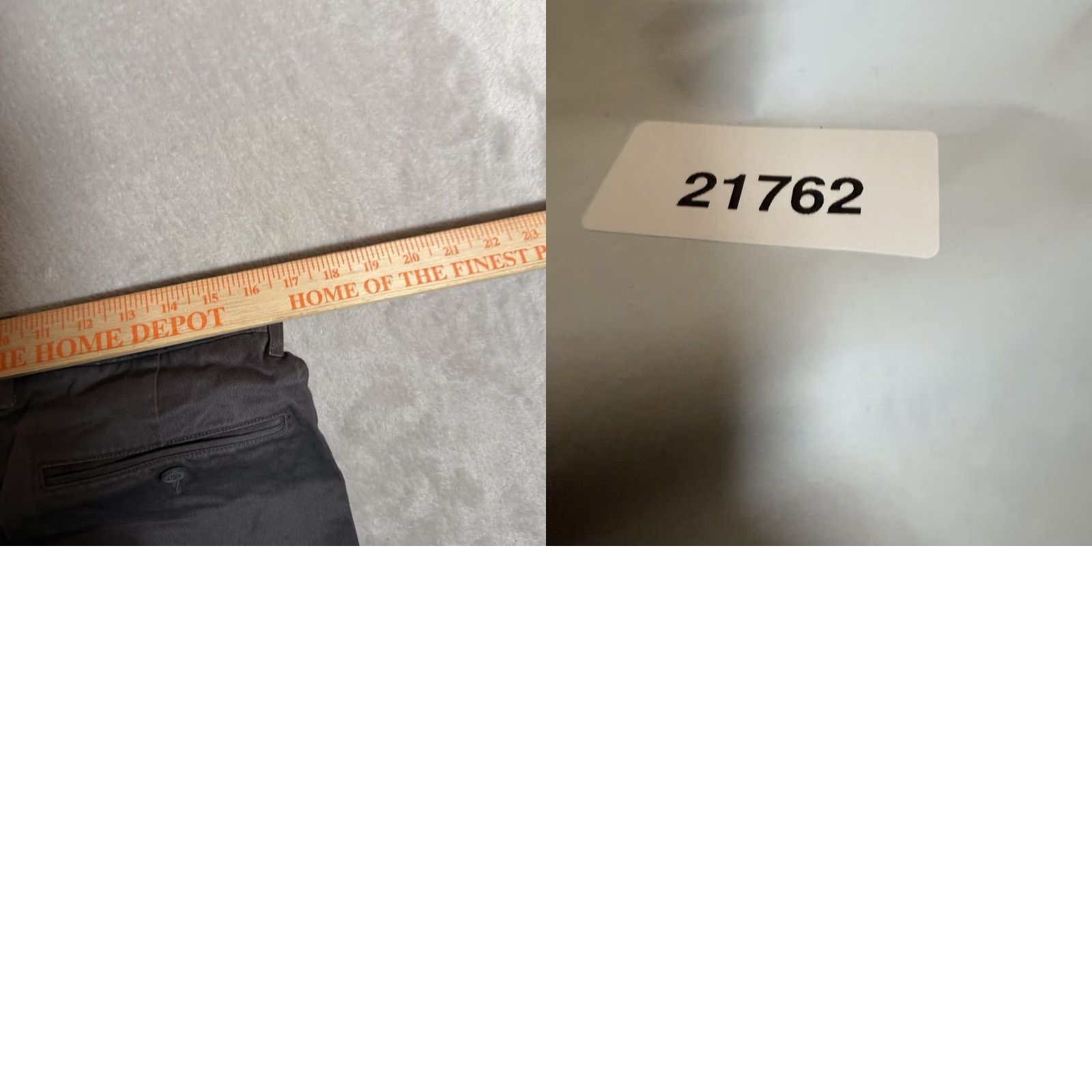 J.Crew J Crew Mens Pants Gray 31x30 Straight Cotton Twill Broken In Chino Size US 31 - 8 Thumbnail
