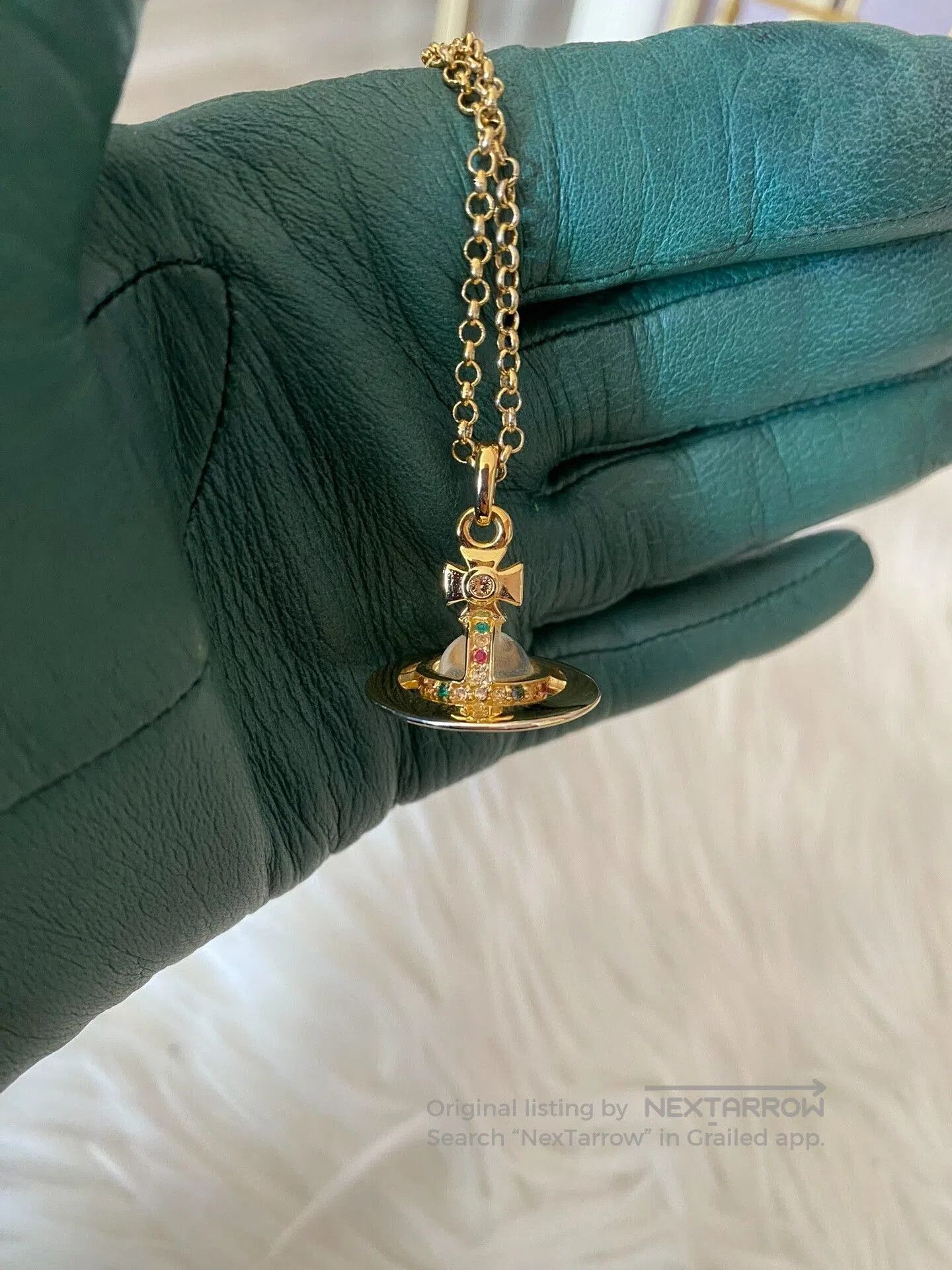 Vivienne Westwood Vivienne Westwood Gold Orb Necklace. Size ONE SIZE - 1 Thumbnail