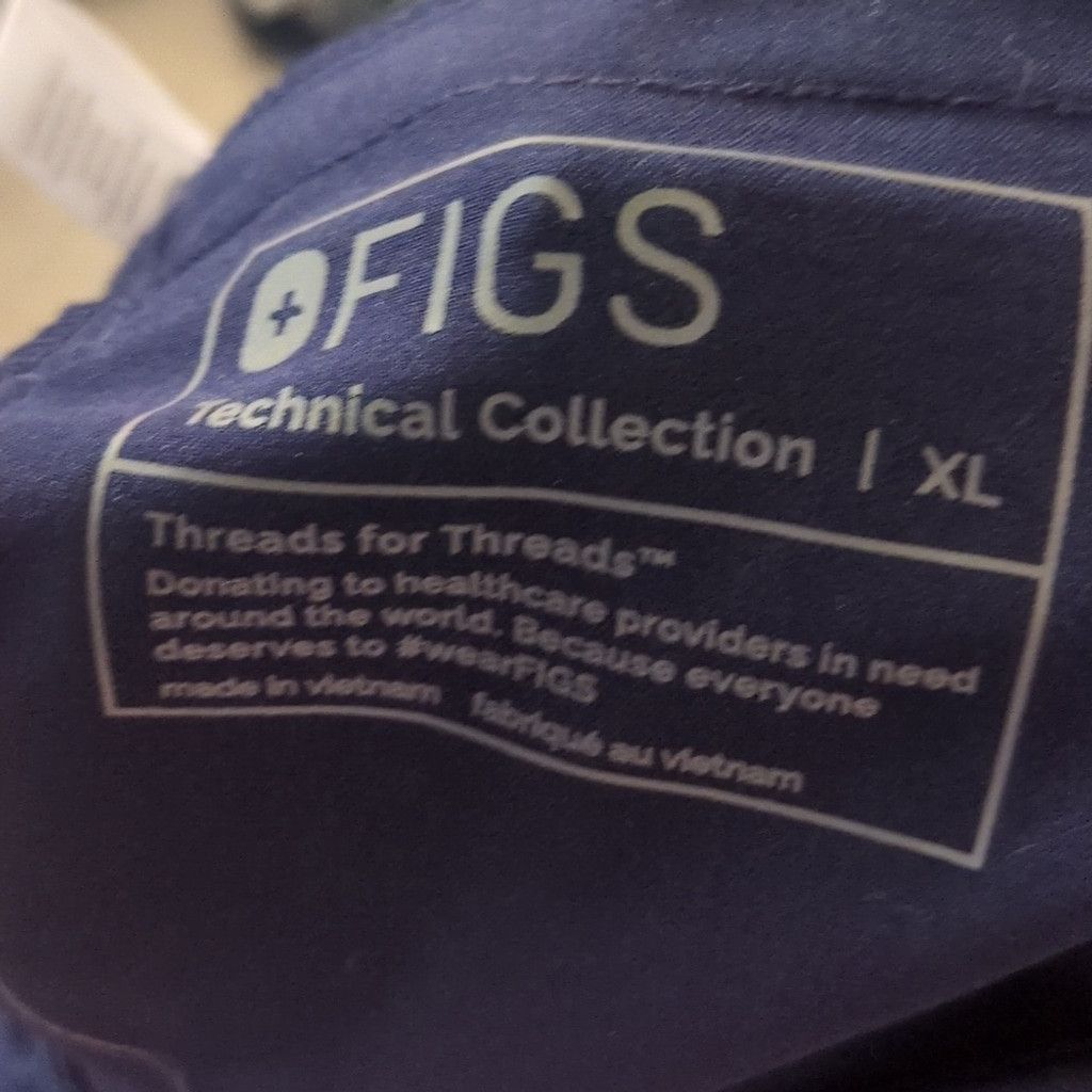 Other Figs Technical Collect. Navy Axim Cargo Scrub Pants Size XL Size US 36 / EU 52 - 8 Thumbnail