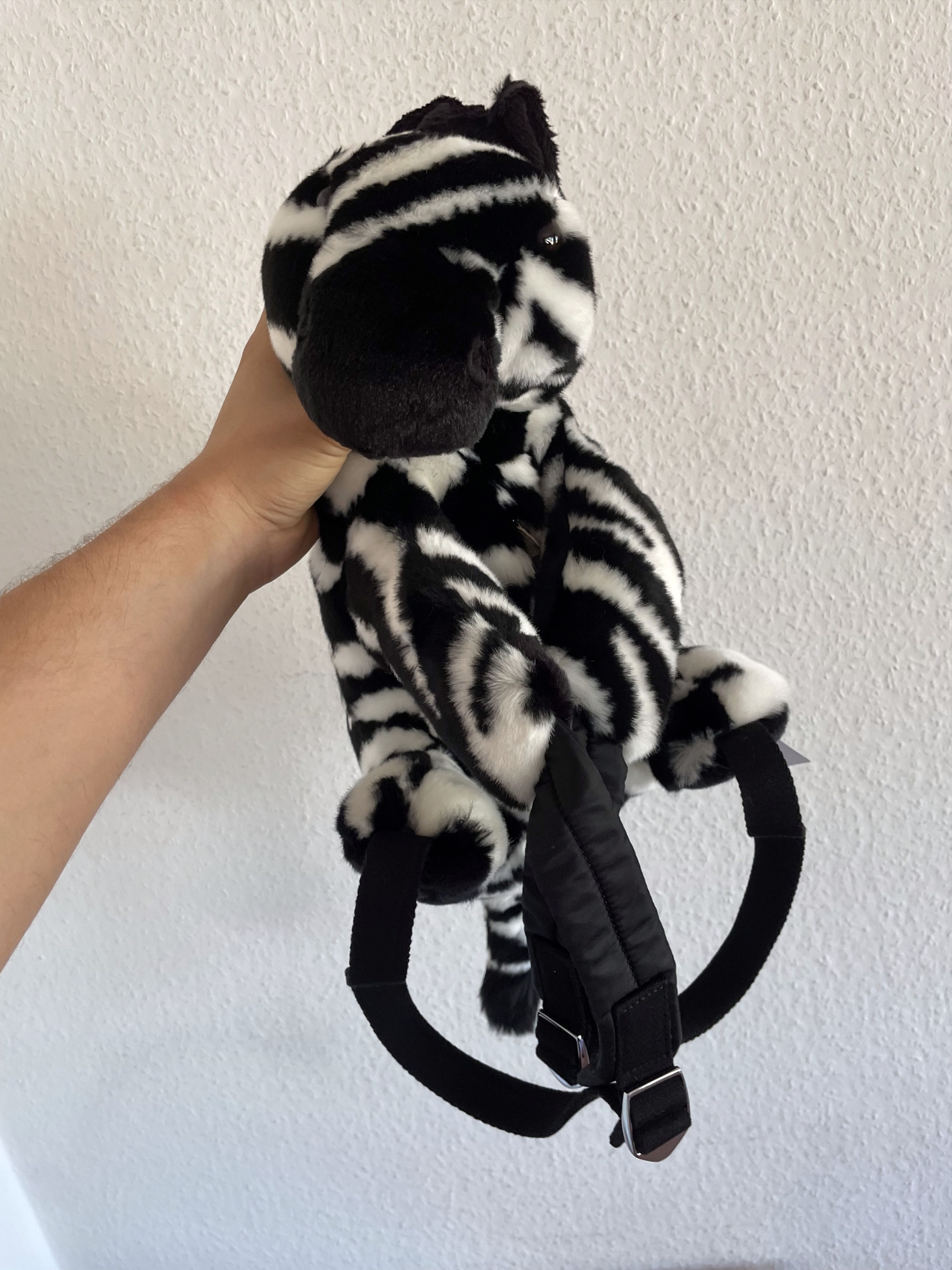 Dolce & Gabbana FW17 Zebra Plush Backpack | Grailed